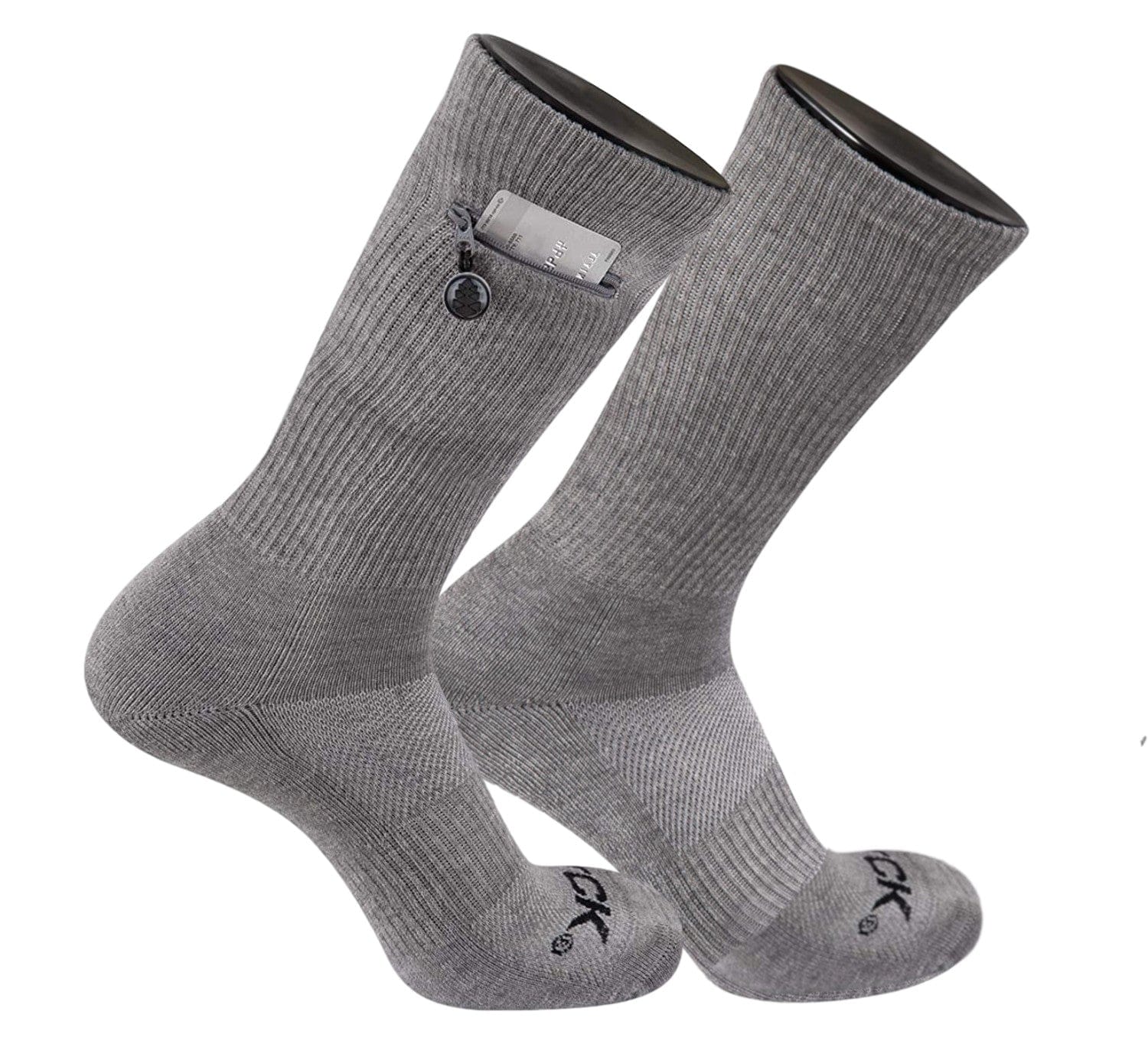 Zip Pocket High Performance Crew Socks - Image 8
