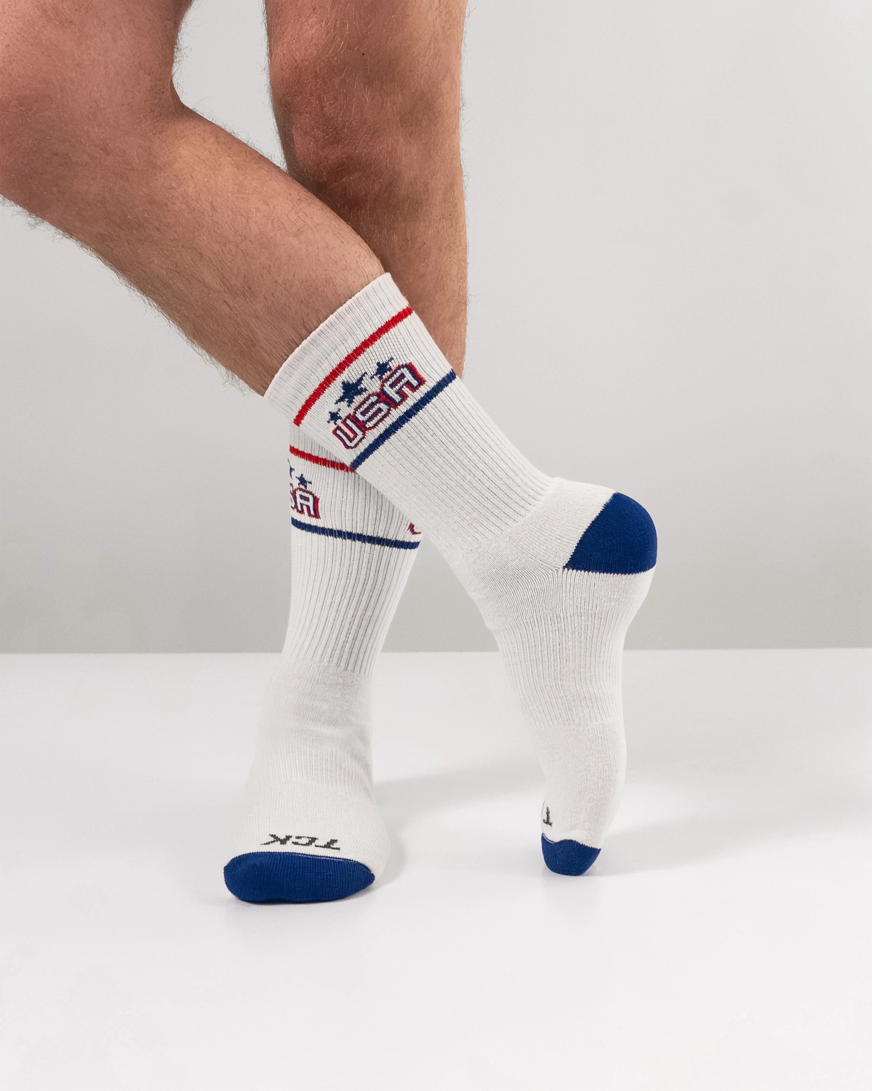 TCK Vintage USA Crew Socks For Men and Women - Image 4