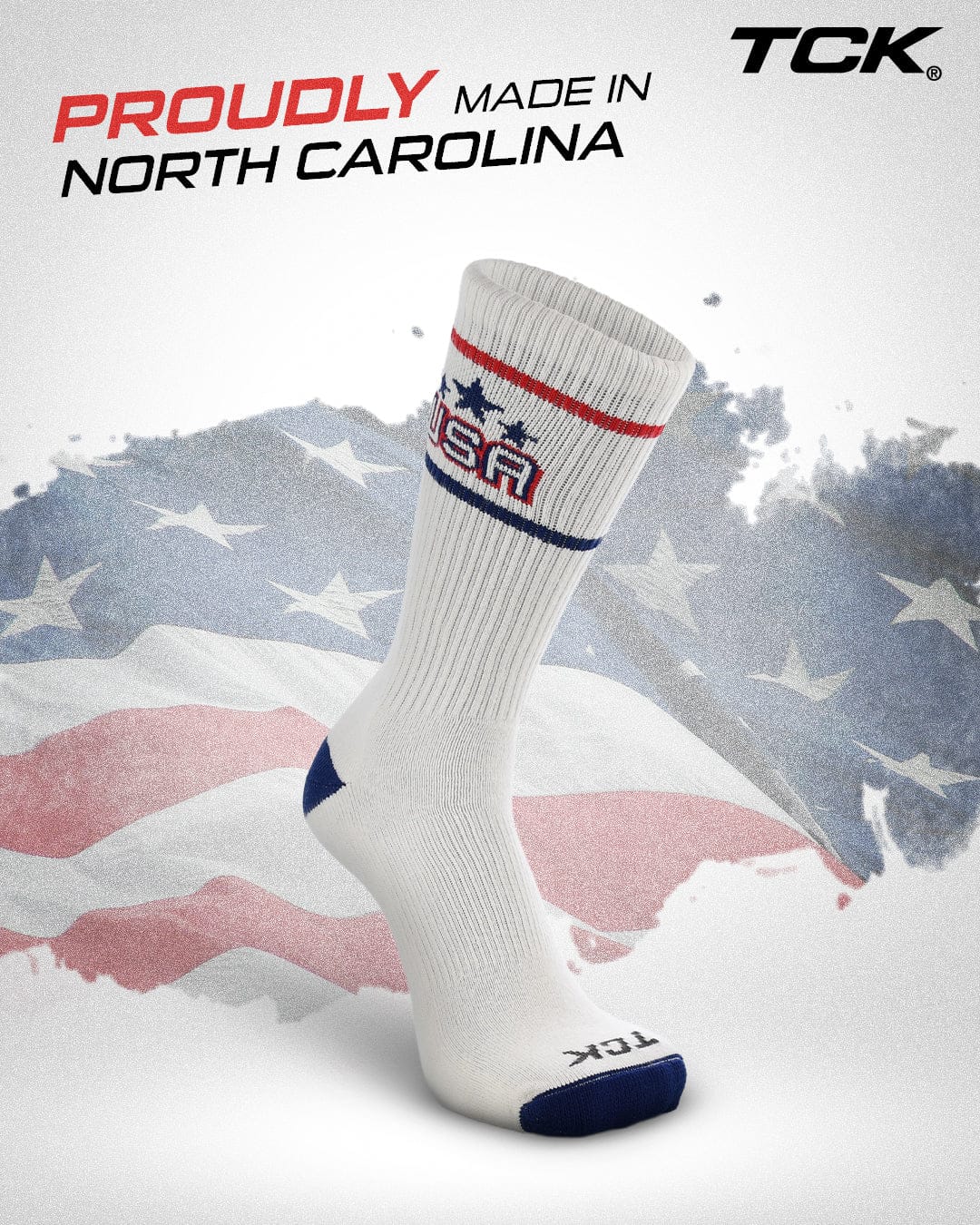 TCK Vintage USA Crew Socks For Men and Women - Image 7