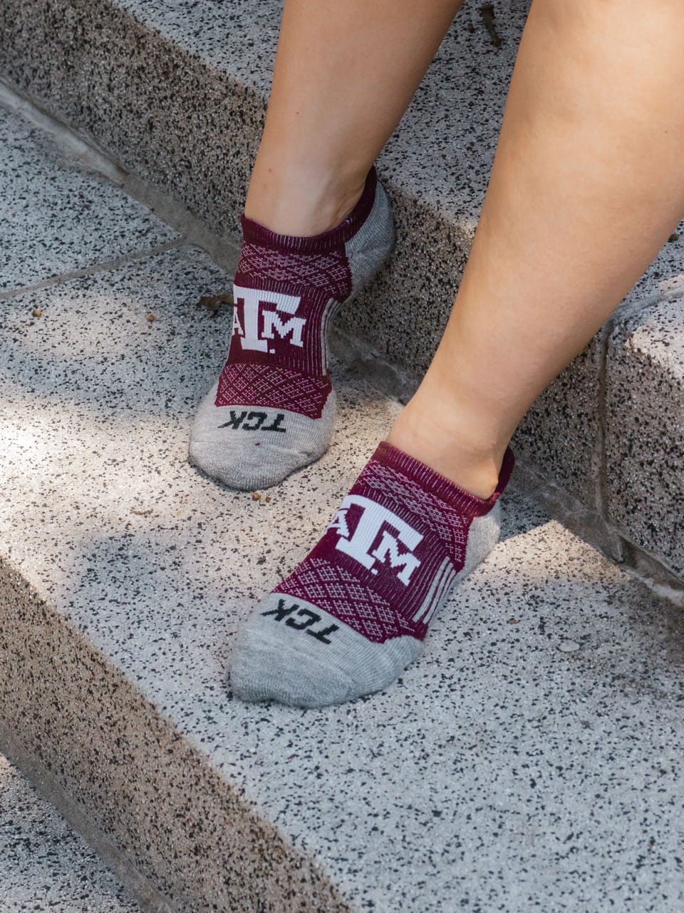 Texas A&M Aggies No Show Tour Socks - Image 6