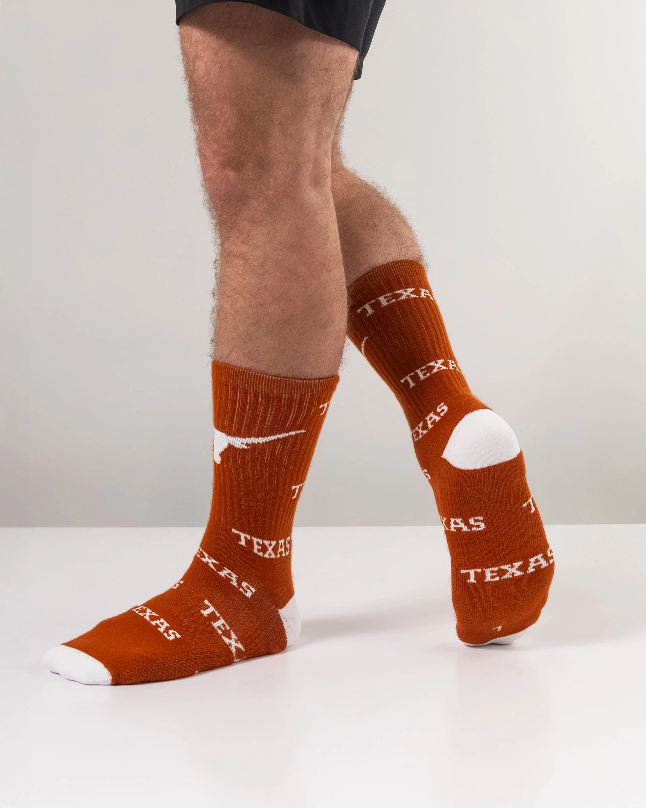 Texas Longhorns Mayhem Crew Socks - Image 5