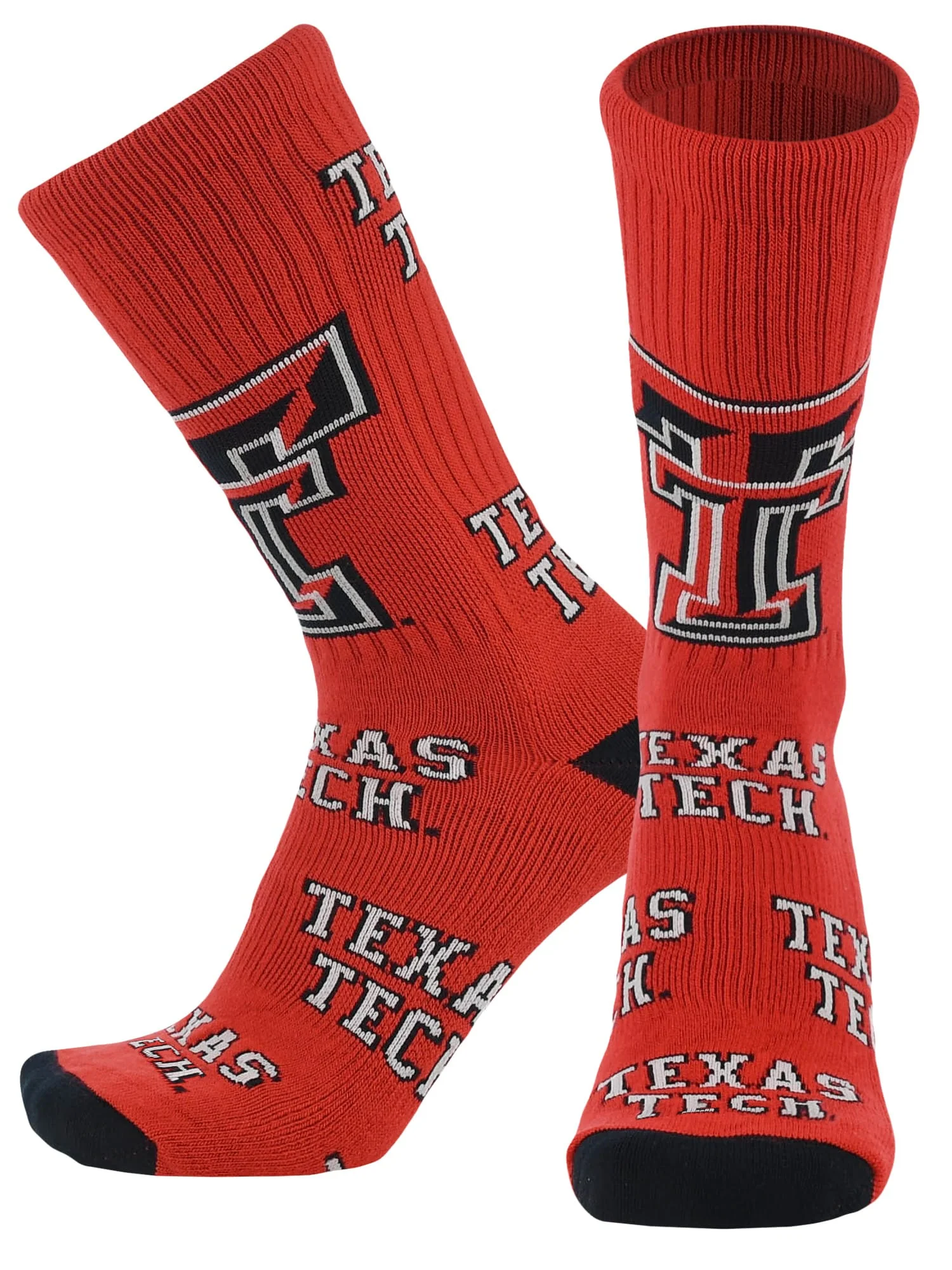 Texas Tech Red Raiders Mayhem Crew Socks