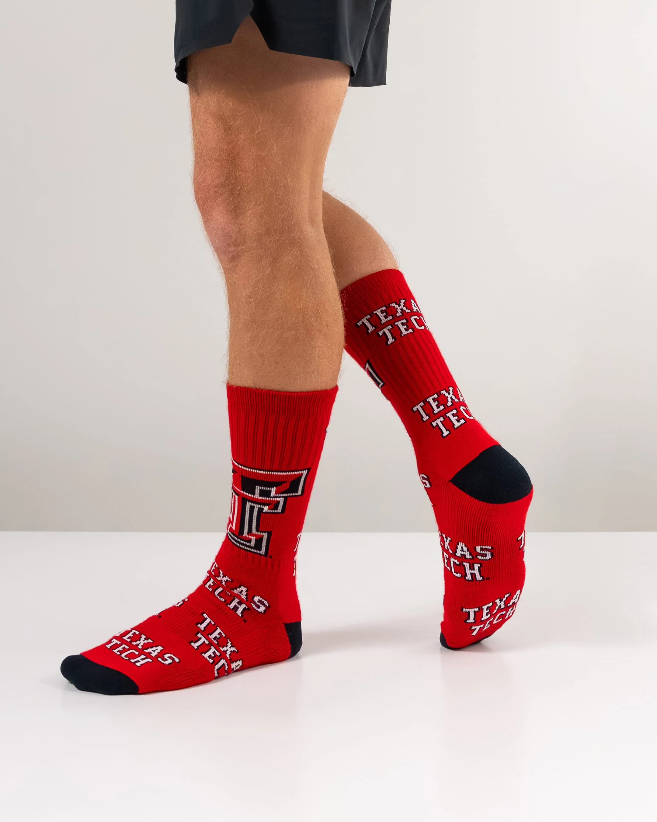Texas Tech Red Raiders Mayhem Crew Socks - Image 5