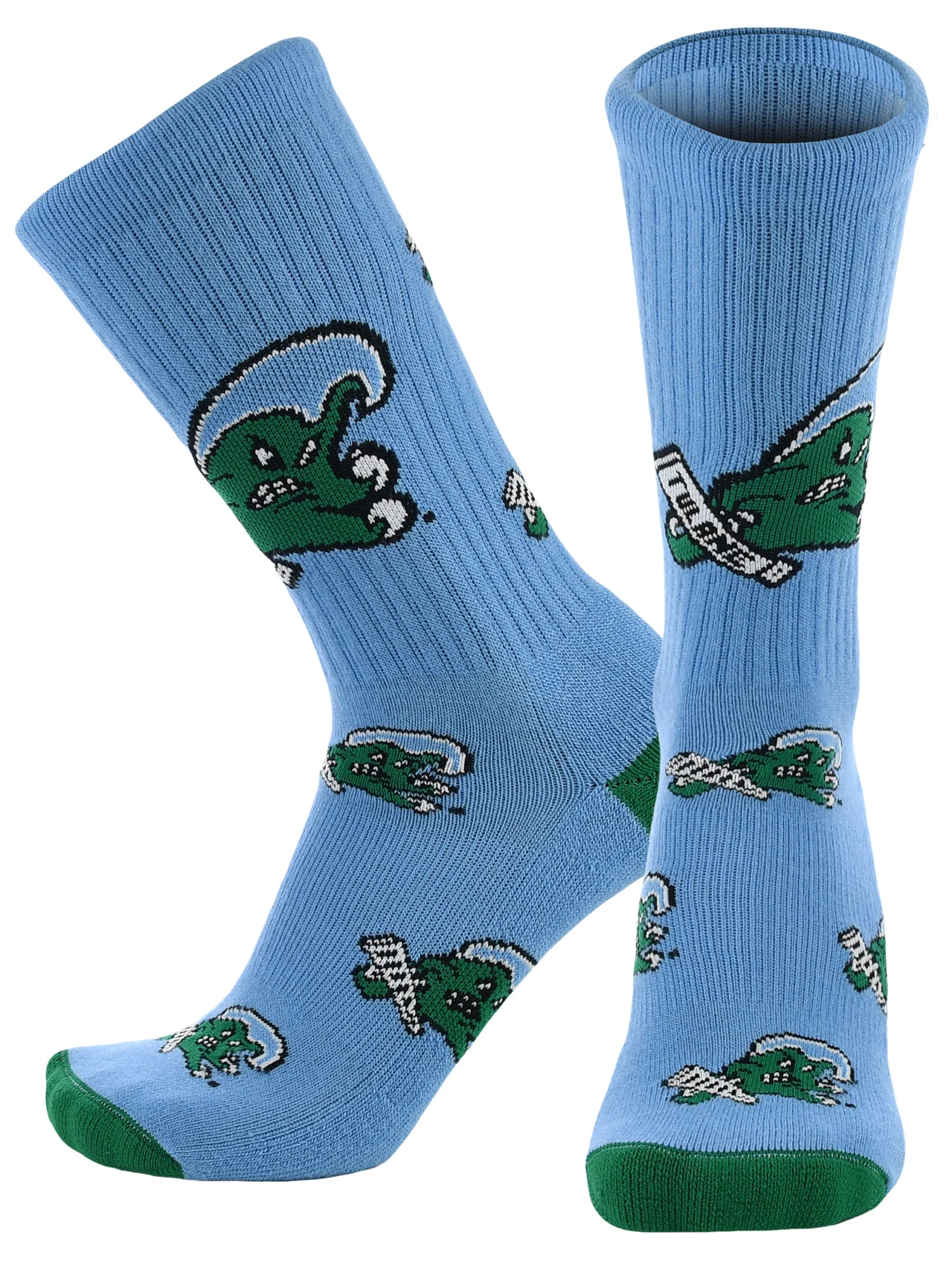 Tulane Green Wave Mayhem Crew Socks