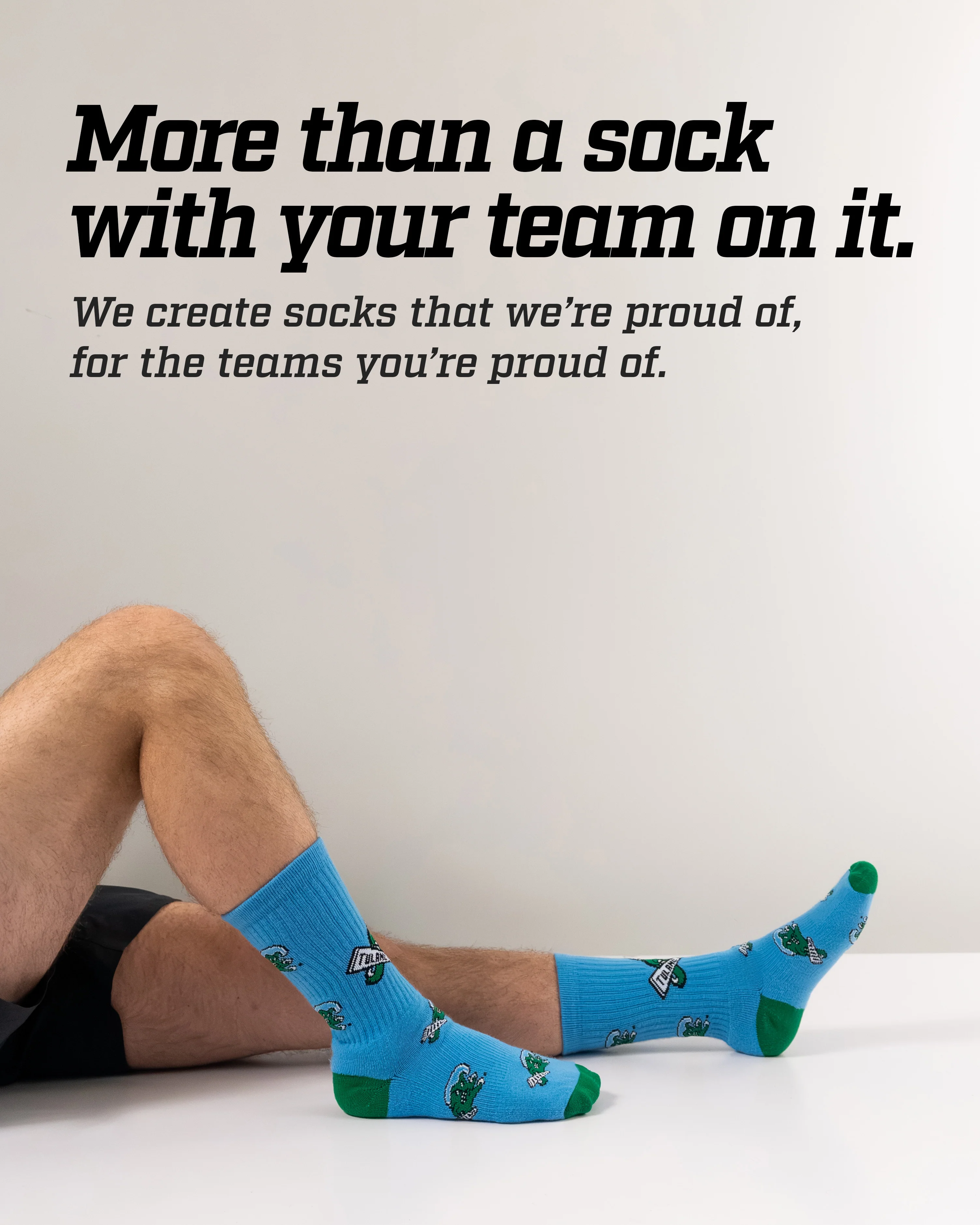 Tulane Green Wave Mayhem Crew Socks - Image 3