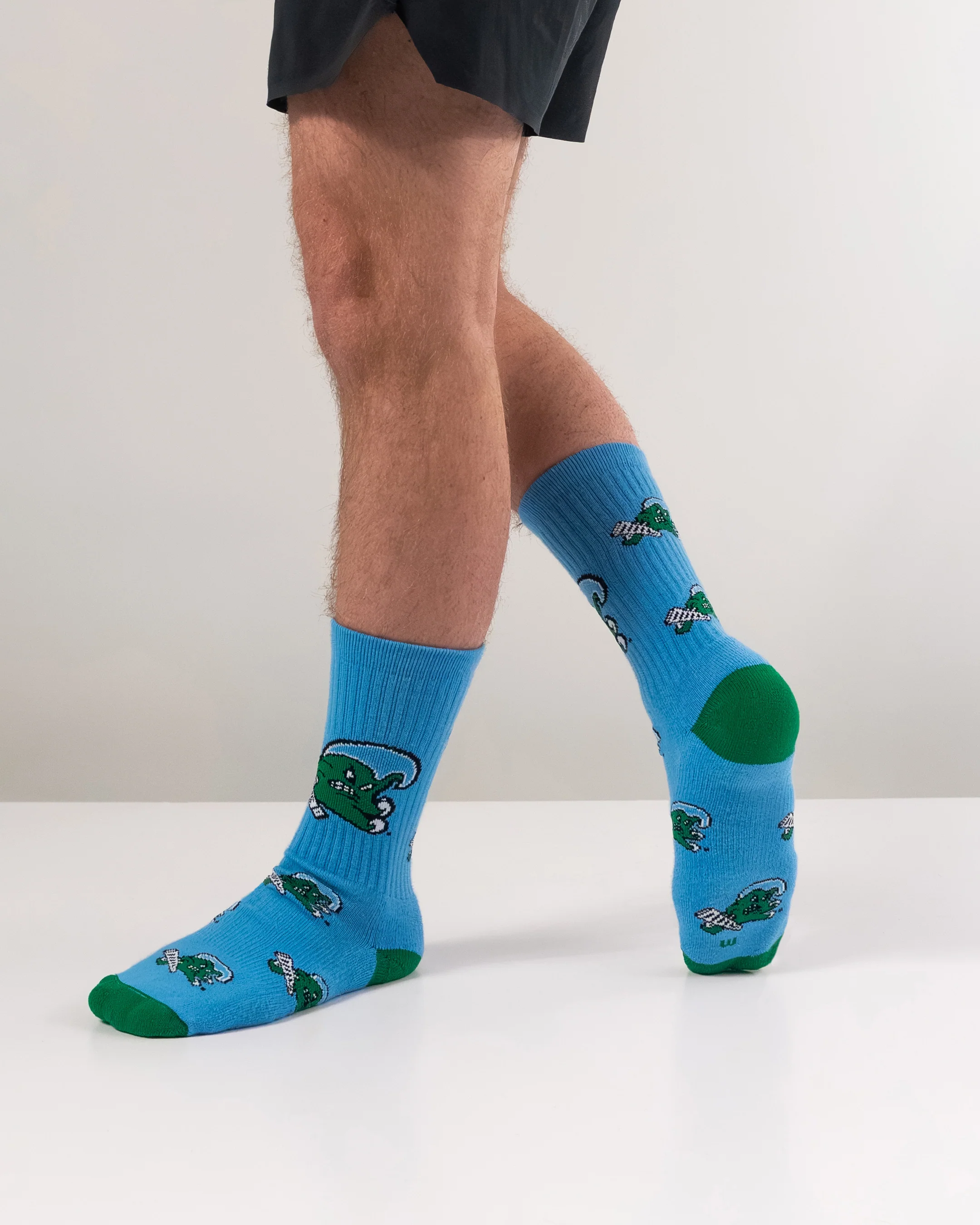 Tulane Green Wave Mayhem Crew Socks - Image 5