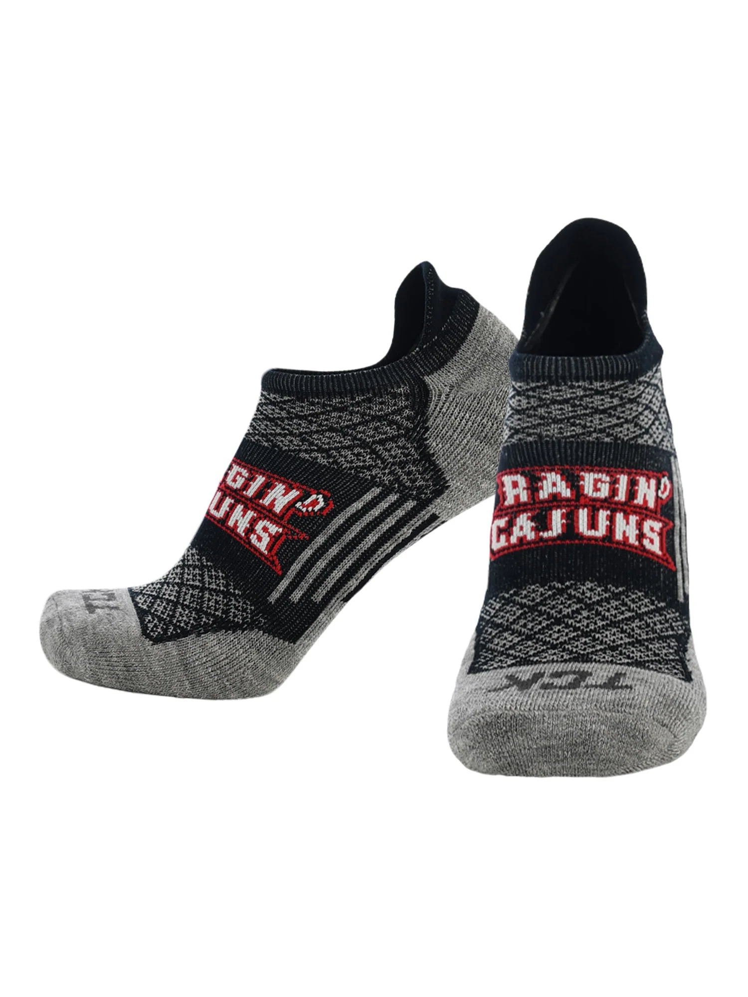 UL Lafayette Ragin Cajuns No Show Tour Socks