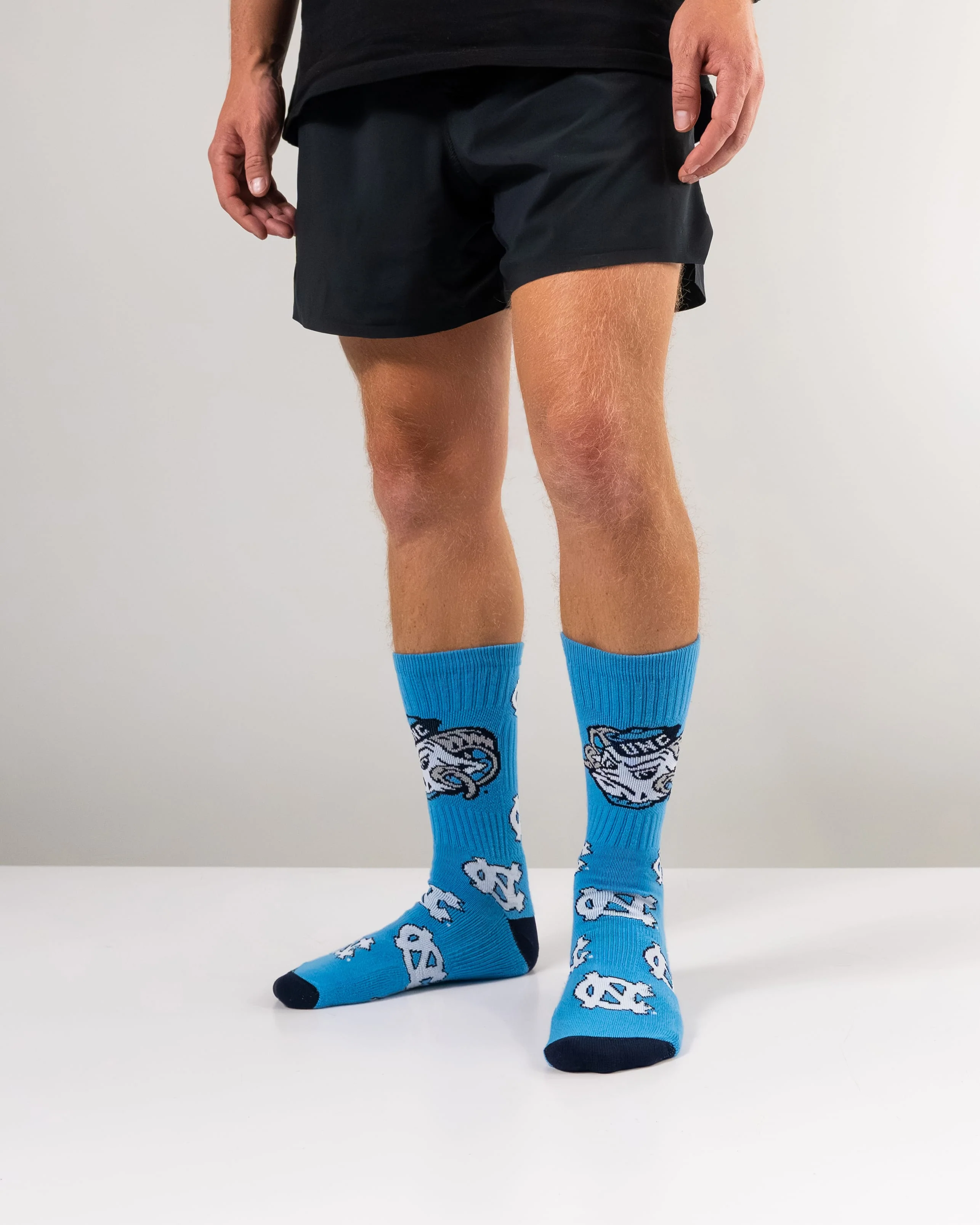 UNC Tar Heels Mayhem Crew Socks - Image 4