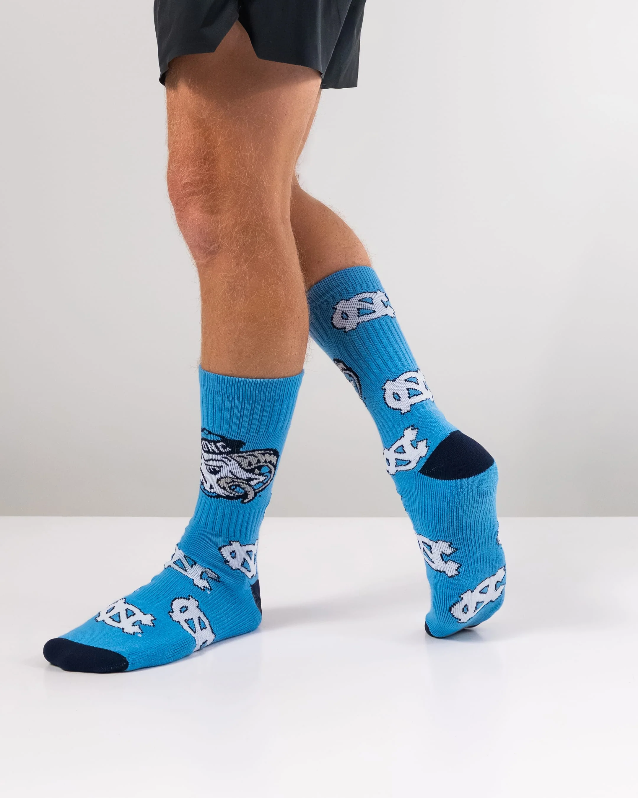 UNC Tar Heels Mayhem Crew Socks - Image 5
