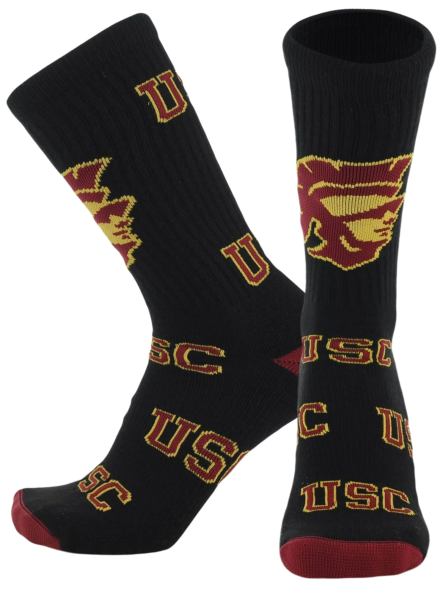 USC Trojans Mayhem Crew Socks