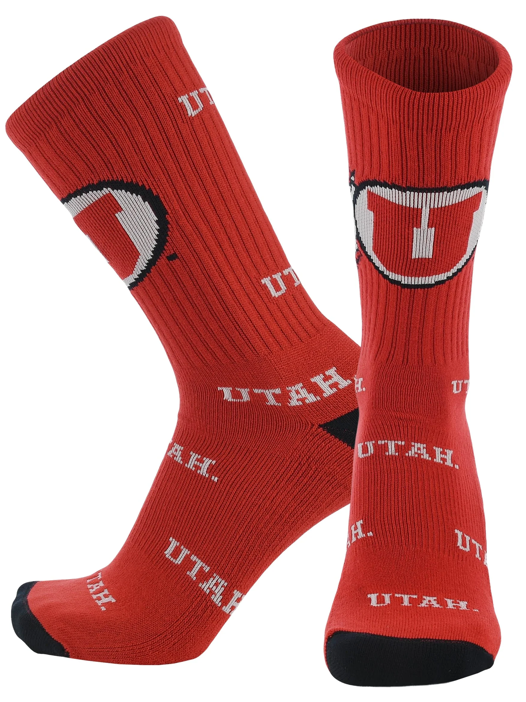 Utah Utes Mayhem Crew Socks