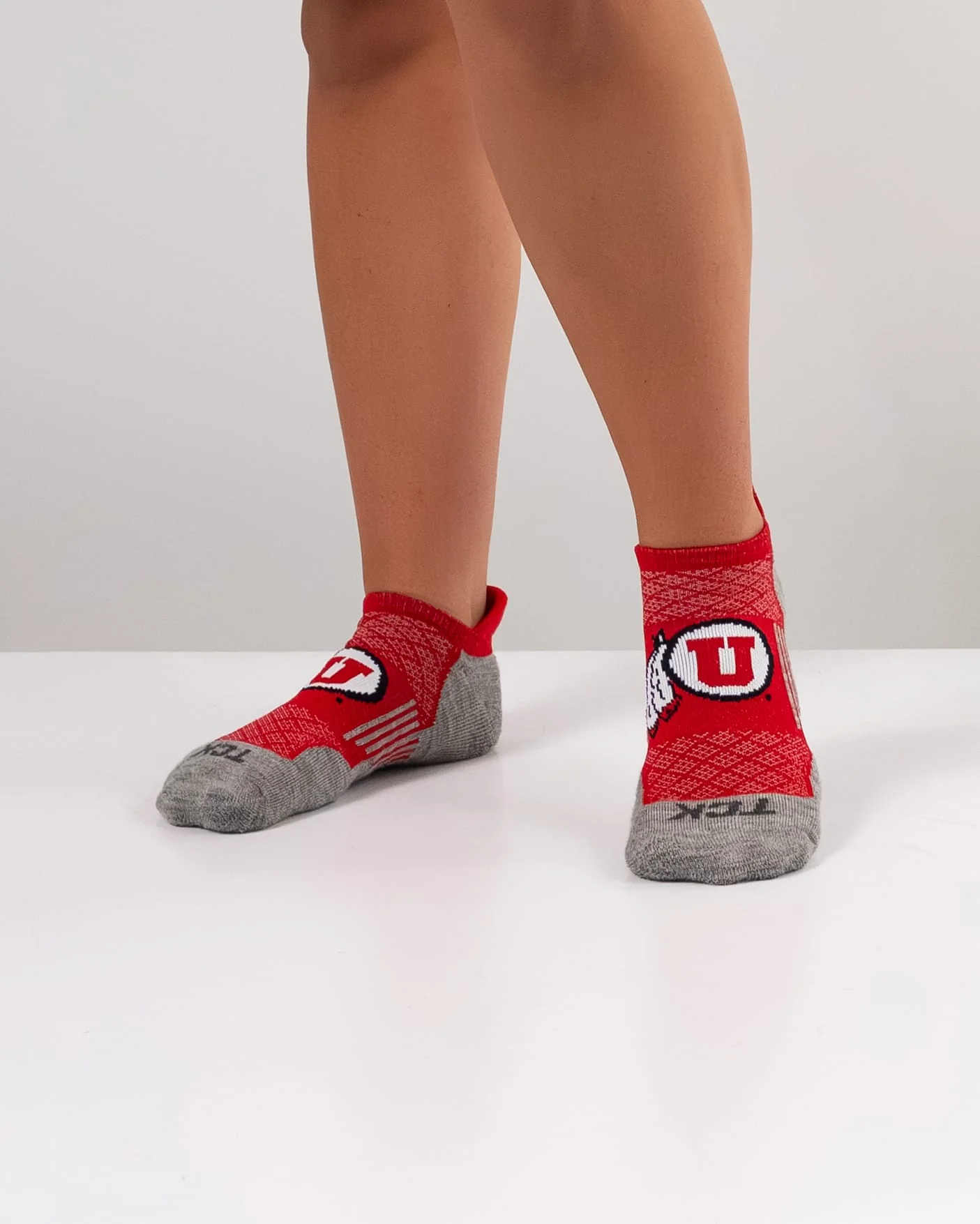 Utah Utes No Show Tour Socks - Image 4