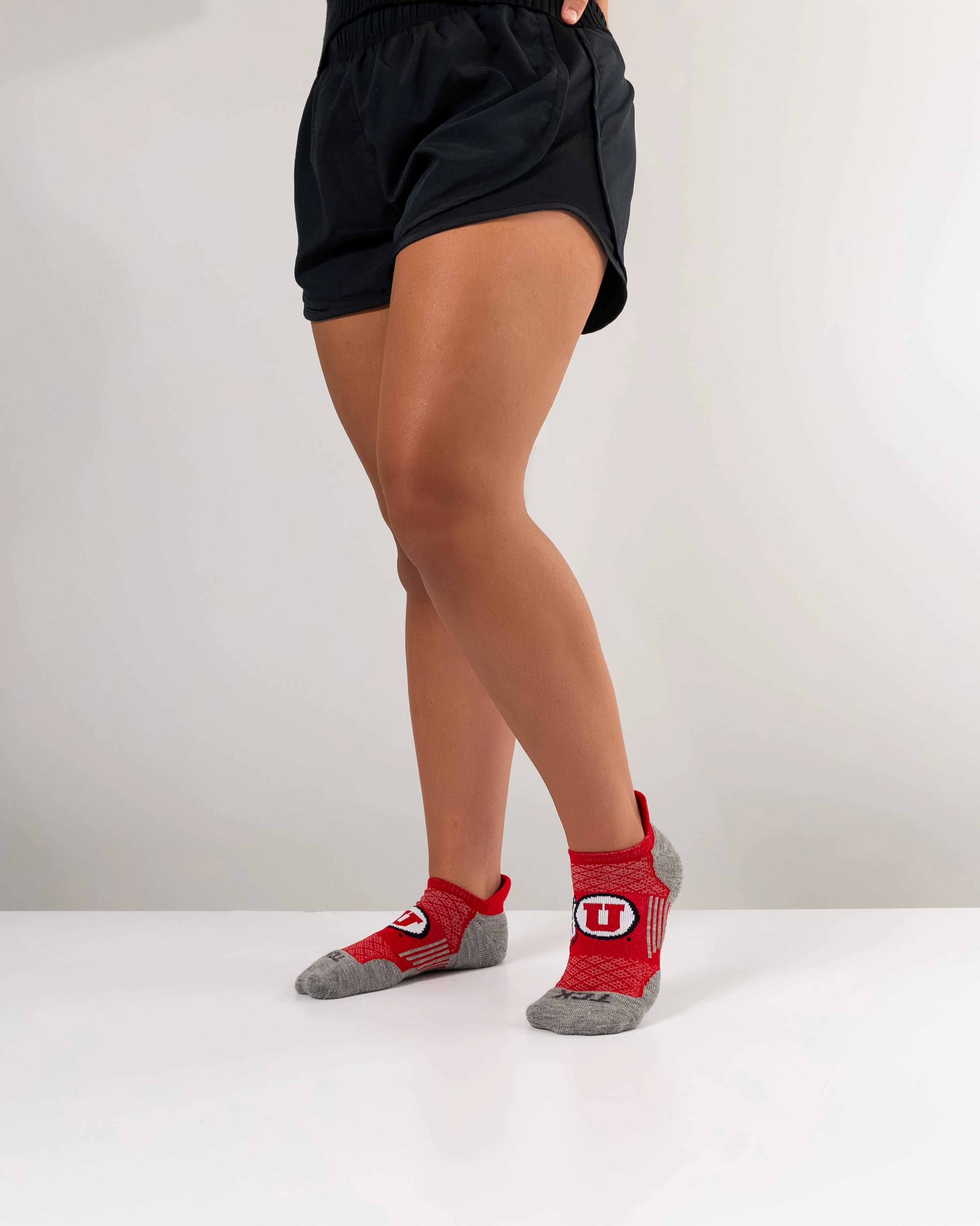 Utah Utes No Show Tour Socks - Image 5