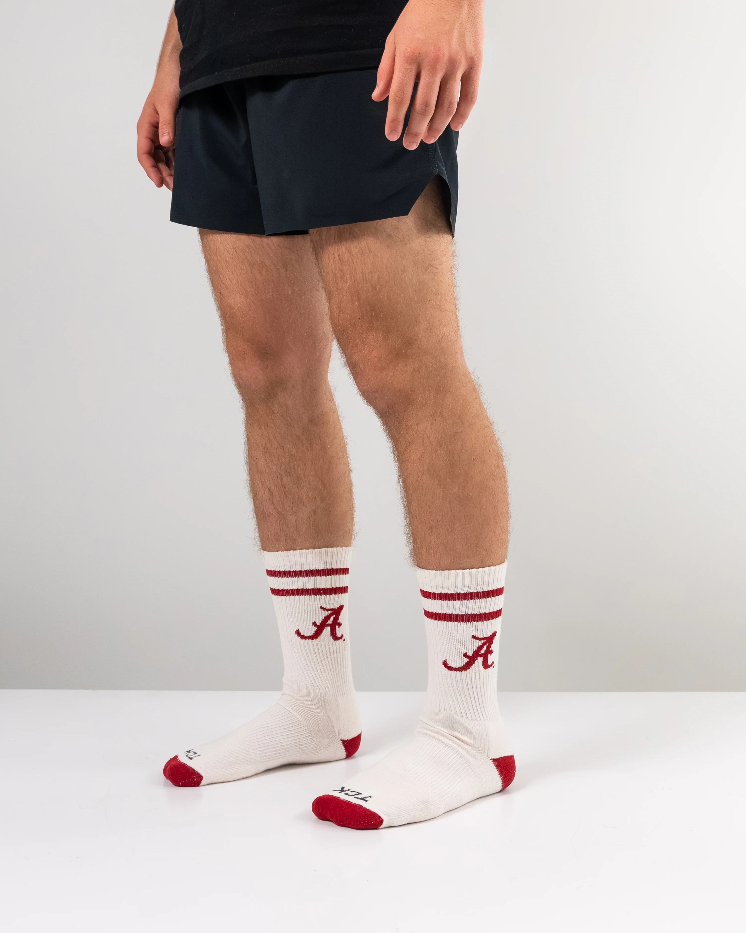 Vintage Alabama Crimson Tide Socks NCAA Socks For Men and Womens Soft Cotton Sock - Image 5