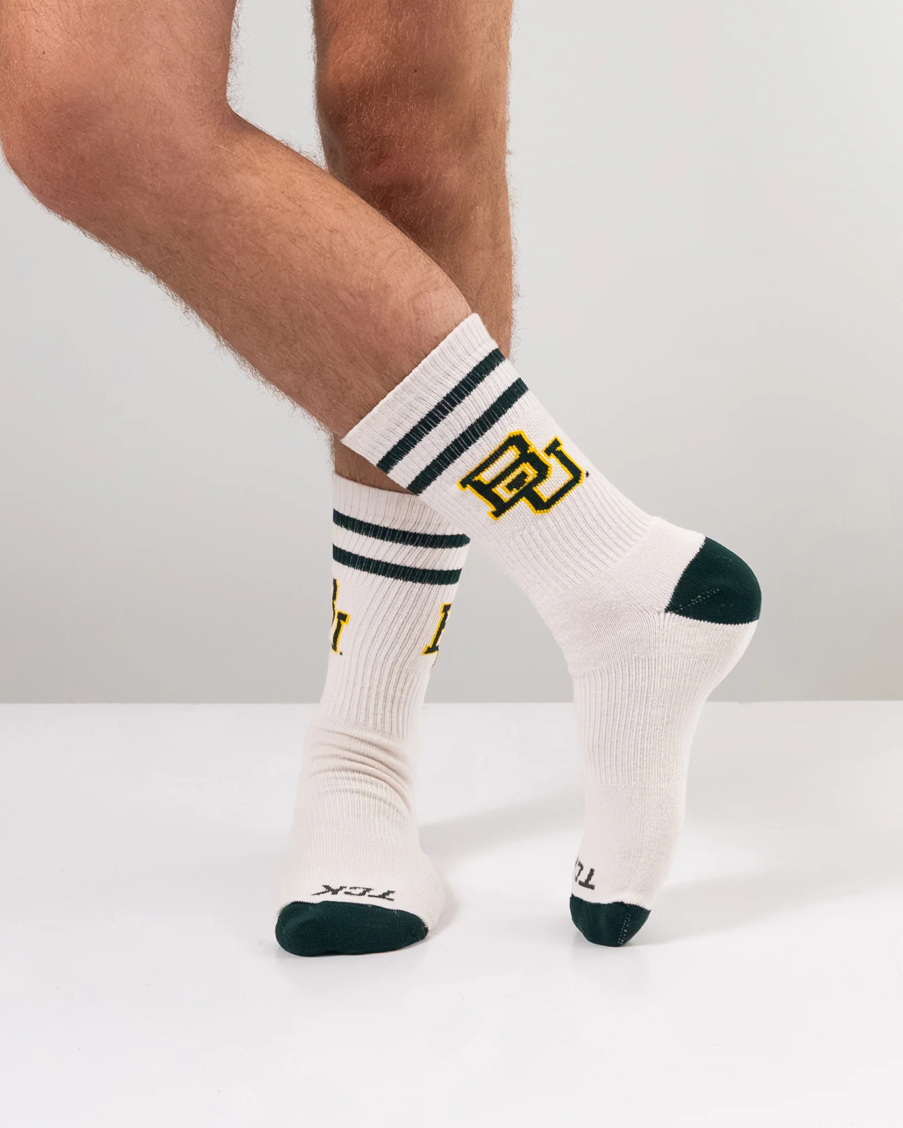 Vintage Baylor Bears Socks NCAA Socks For Men and Womens Soft Cotton Sock - Image 3