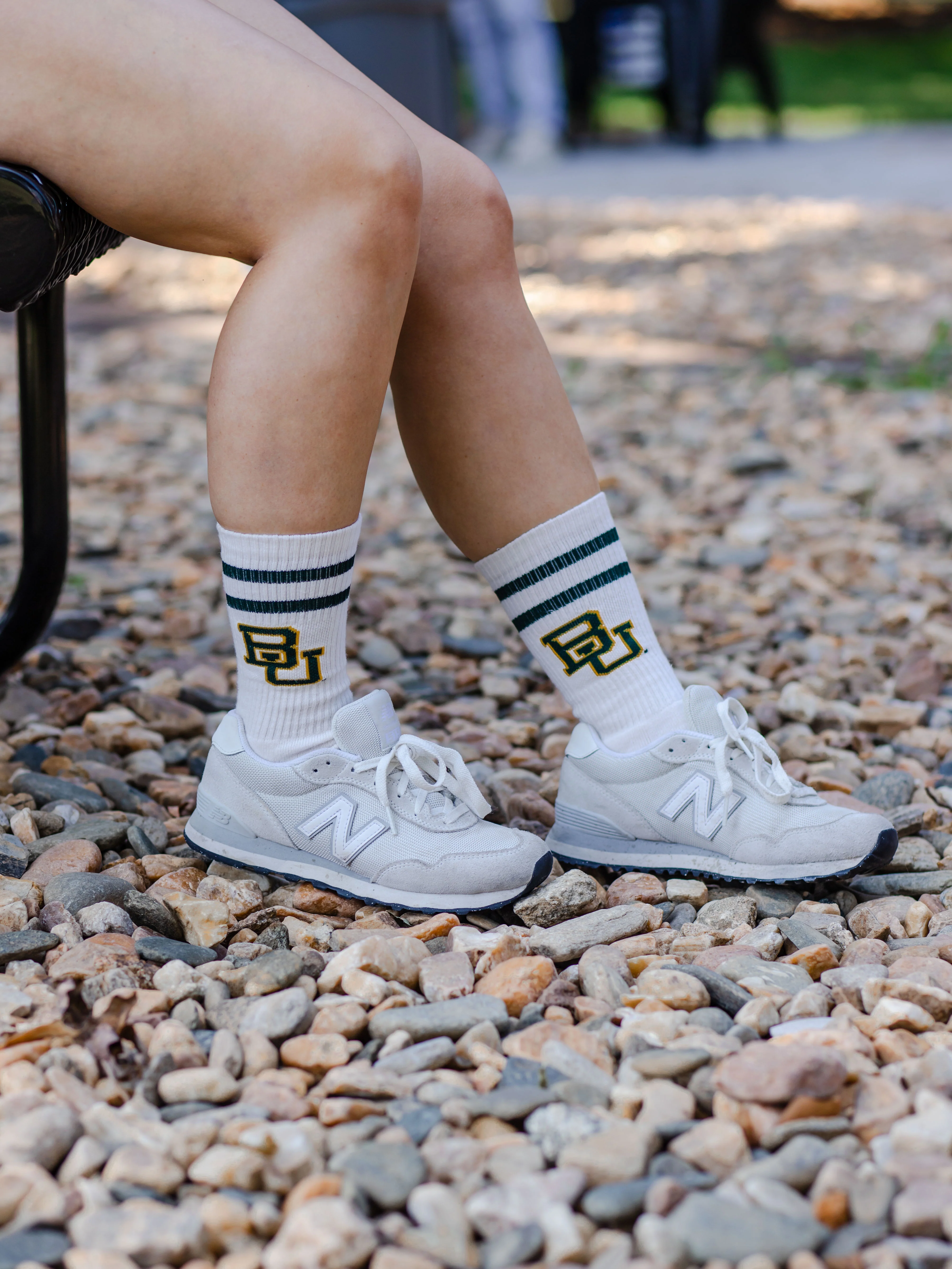 Vintage Baylor Bears Socks NCAA Socks For Men and Womens Soft Cotton Sock - Image 6