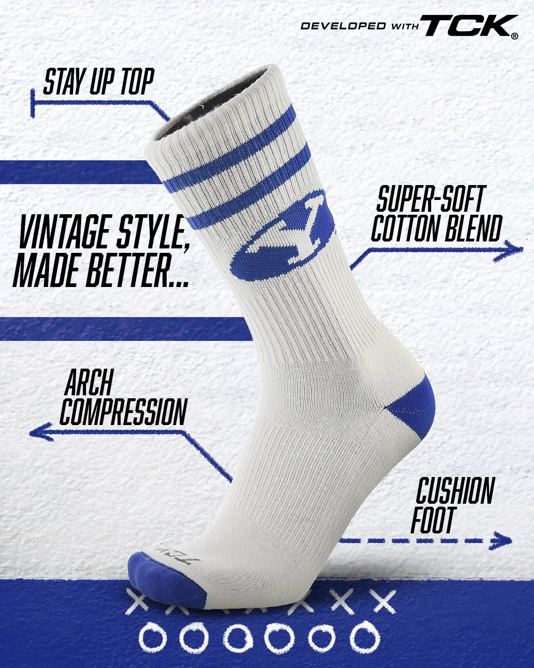 Vintage BYU Cougars Socks NCAA Socks For Men and Womens Soft Cotton Sock - Image 2
