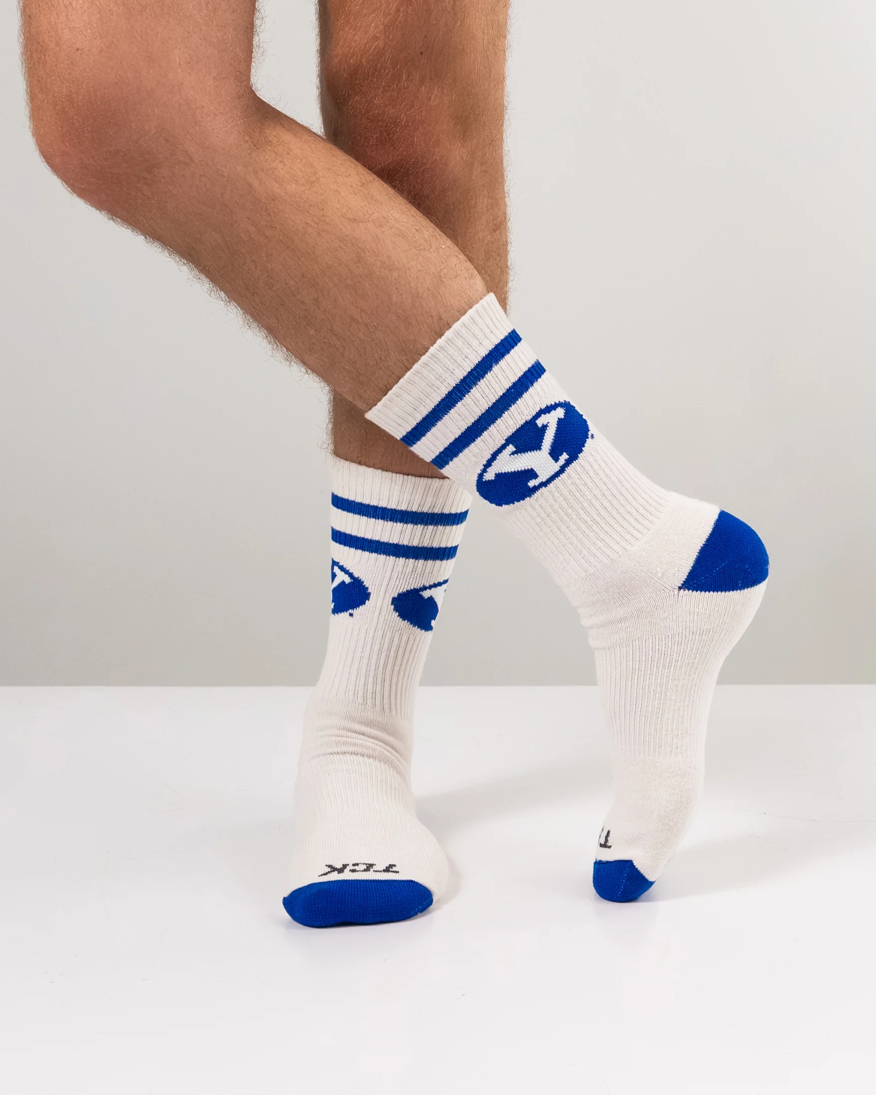 Vintage BYU Cougars Socks NCAA Socks For Men and Womens Soft Cotton Sock - Image 3
