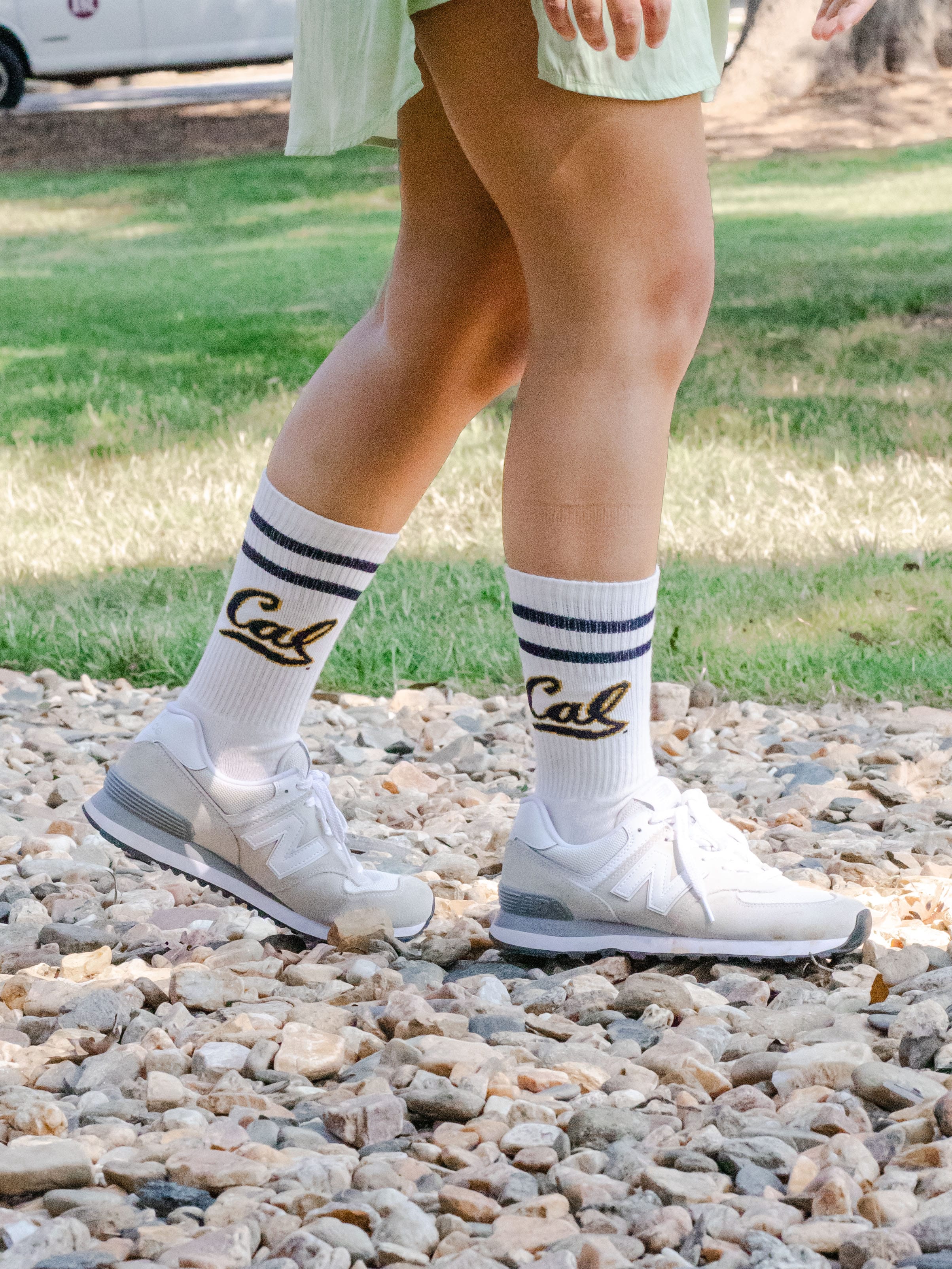 Vintage California Golden Bears Socks NCAA Socks For Men and Womens Soft Cotton Sock - Image 6
