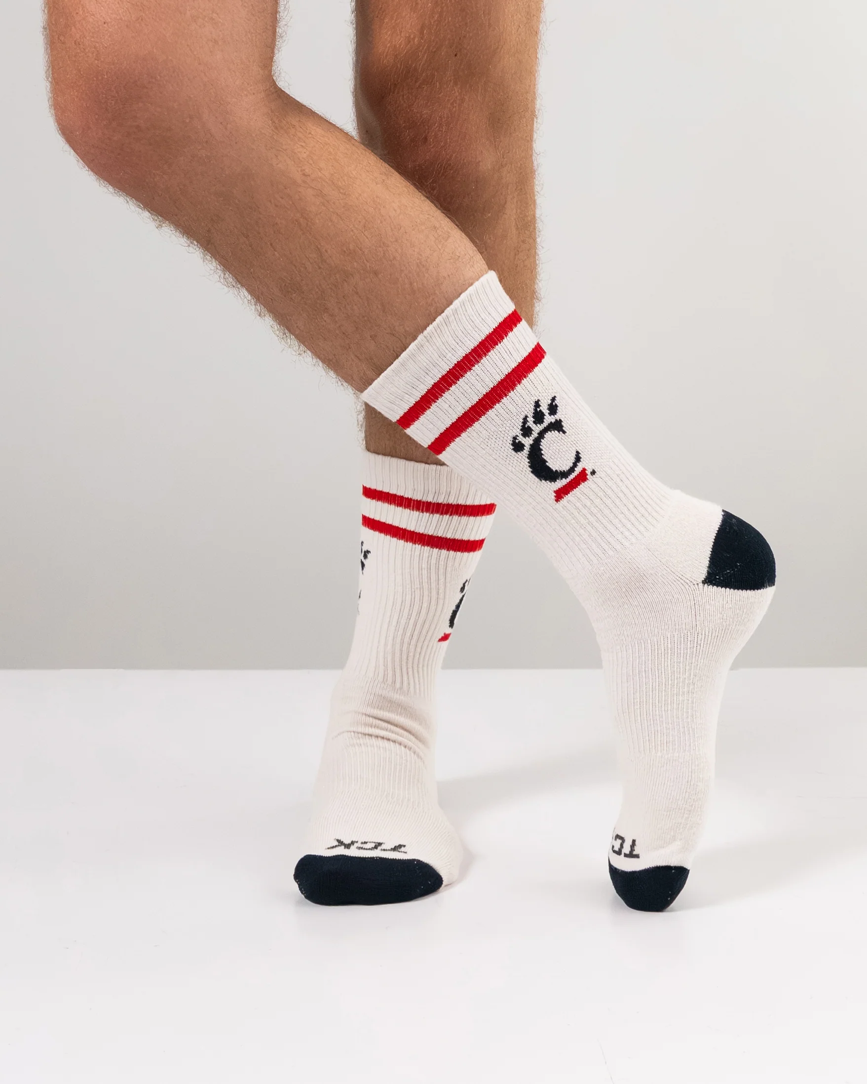 Vintage Cincinnati Bearcats Socks NCAA Socks For Men and Womens Soft Cotton Sock - Image 3