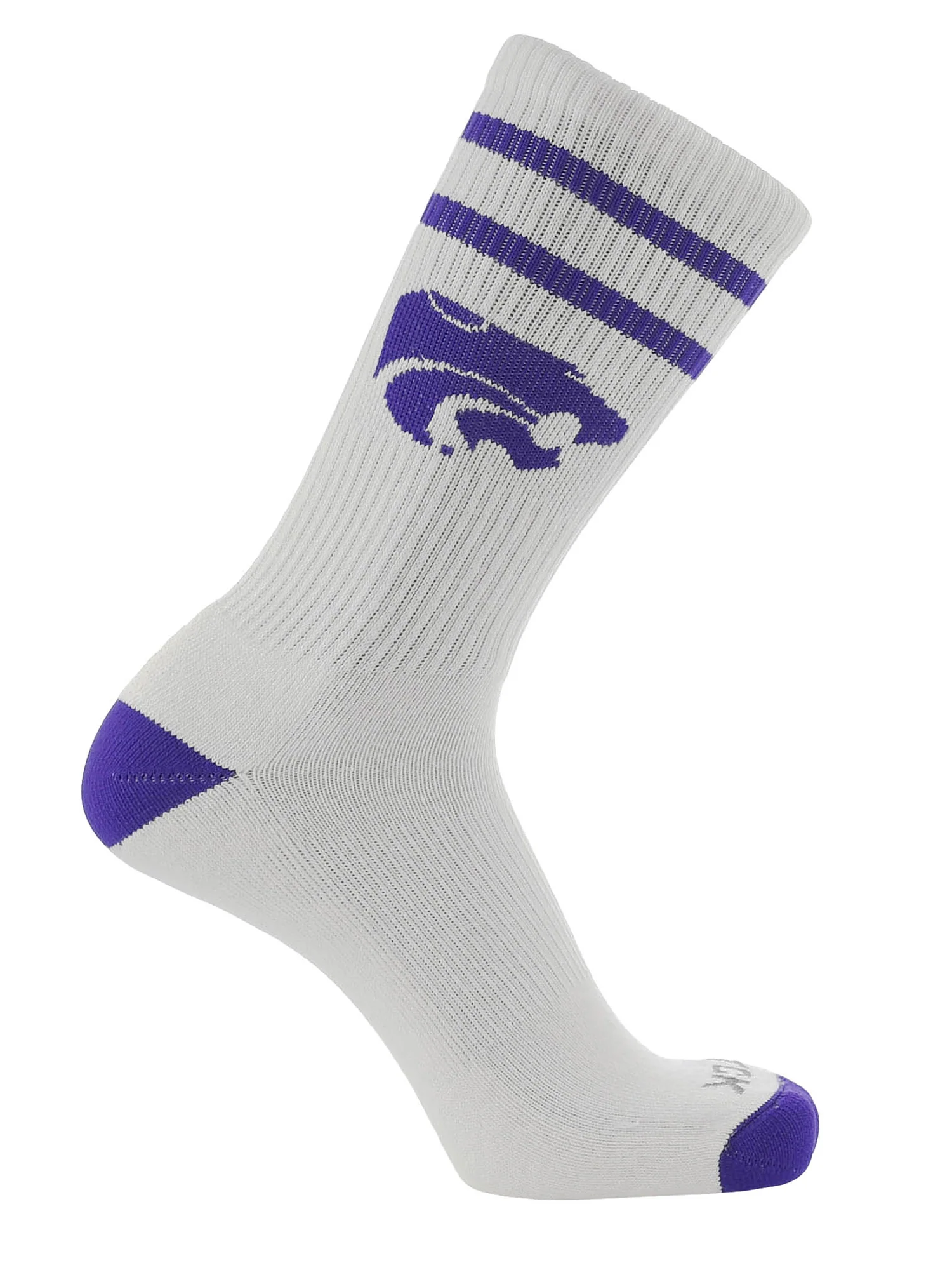Vintage Kansas State Wildcats Socks NCAA Socks For Men and Womens Soft Cotton Sock