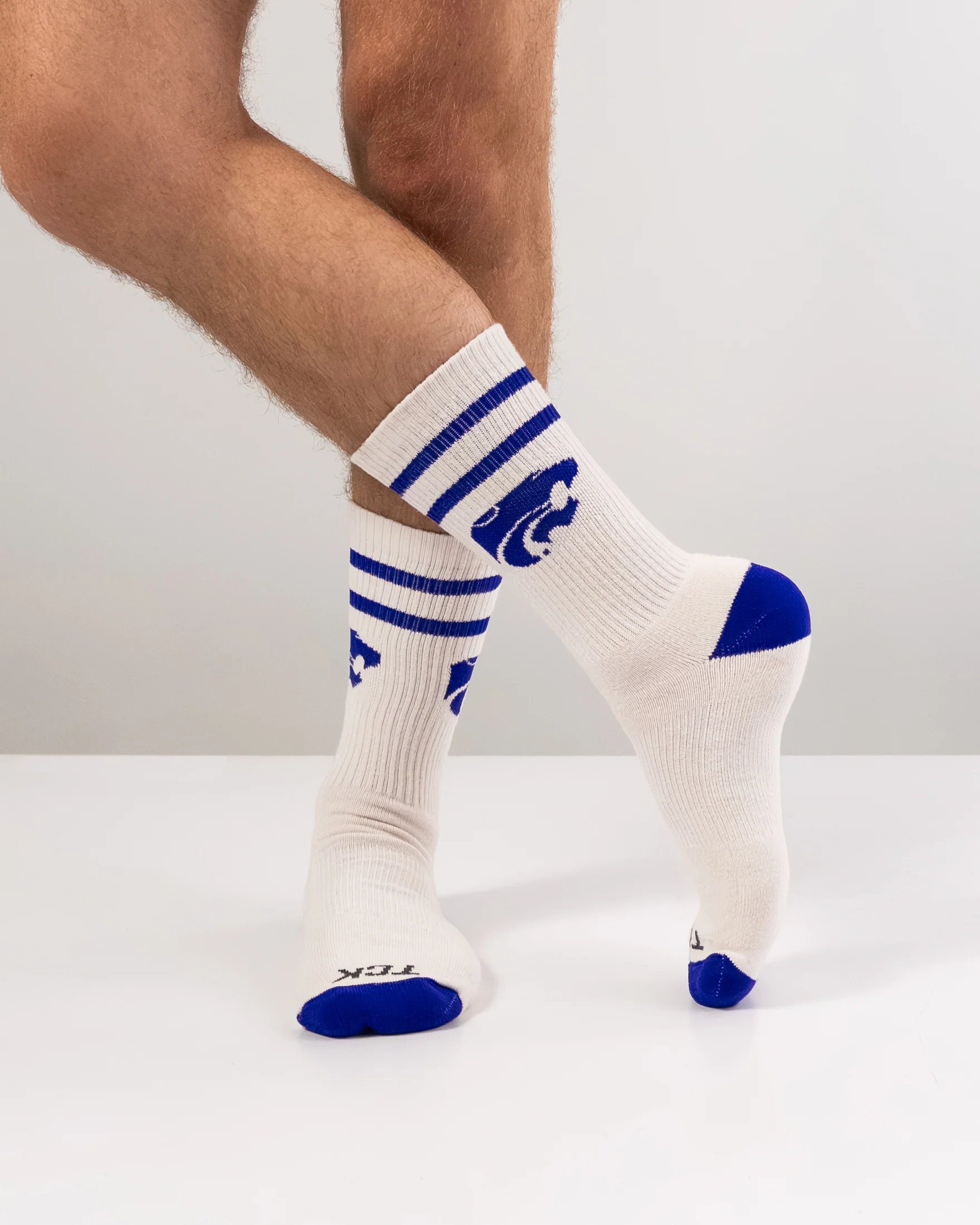 Vintage Kansas State Wildcats Socks NCAA Socks For Men and Womens Soft Cotton Sock - Image 3