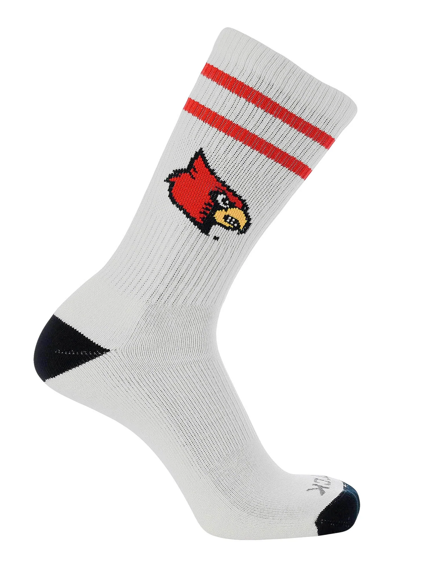 Vintage Louisville Cardinals Socks NCAA Socks For Men and Womens Soft Cotton Sock