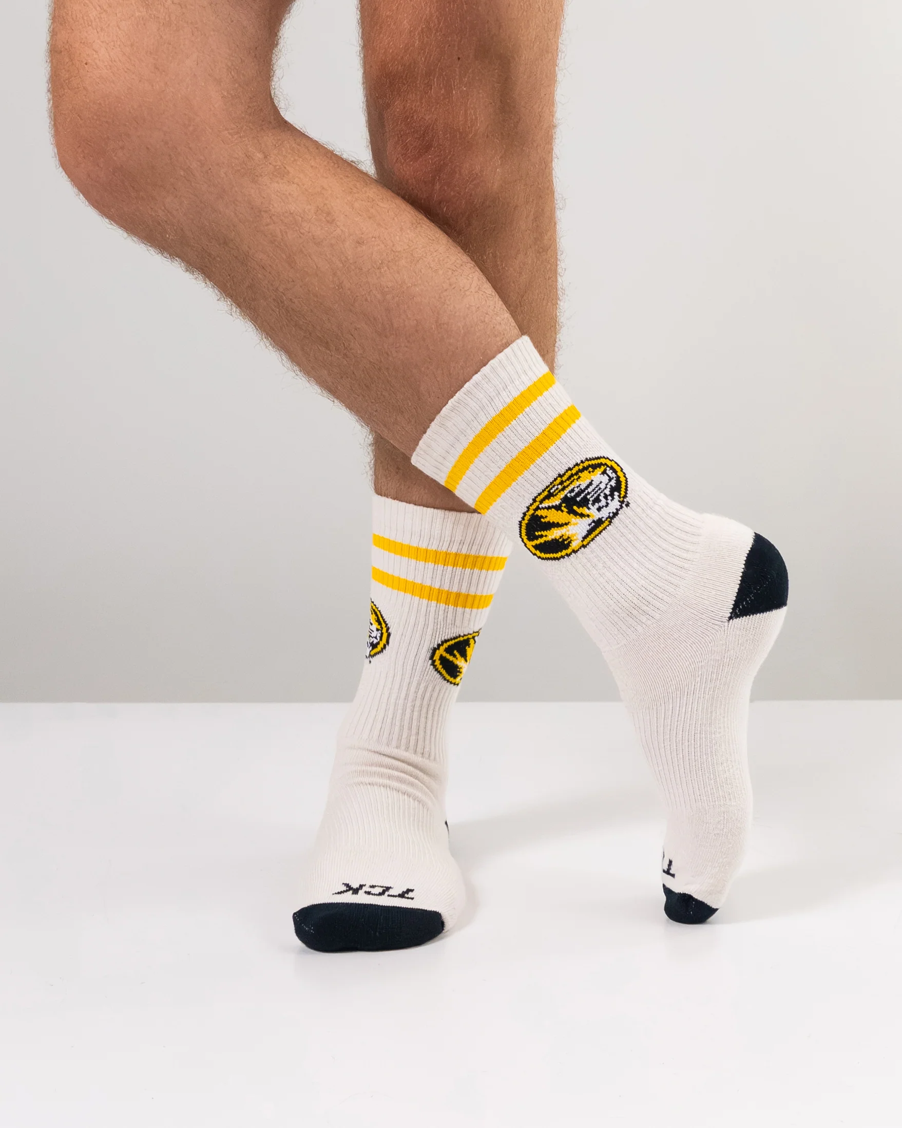 Vintage Missouri Tigers Socks NCAA Socks For Men and Womens Soft Cotton Sock - Image 3