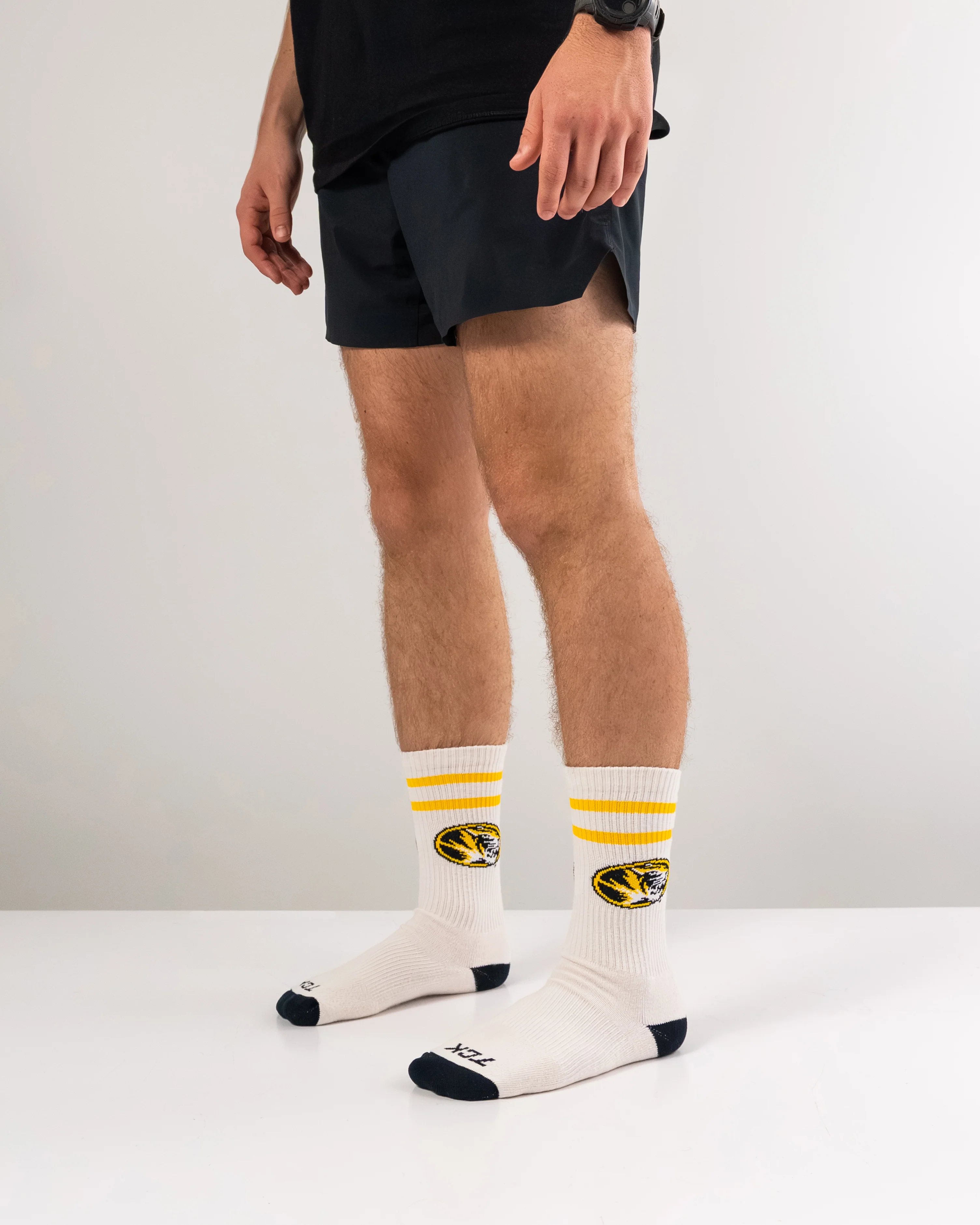 Vintage Missouri Tigers Socks NCAA Socks For Men and Womens Soft Cotton Sock - Image 5