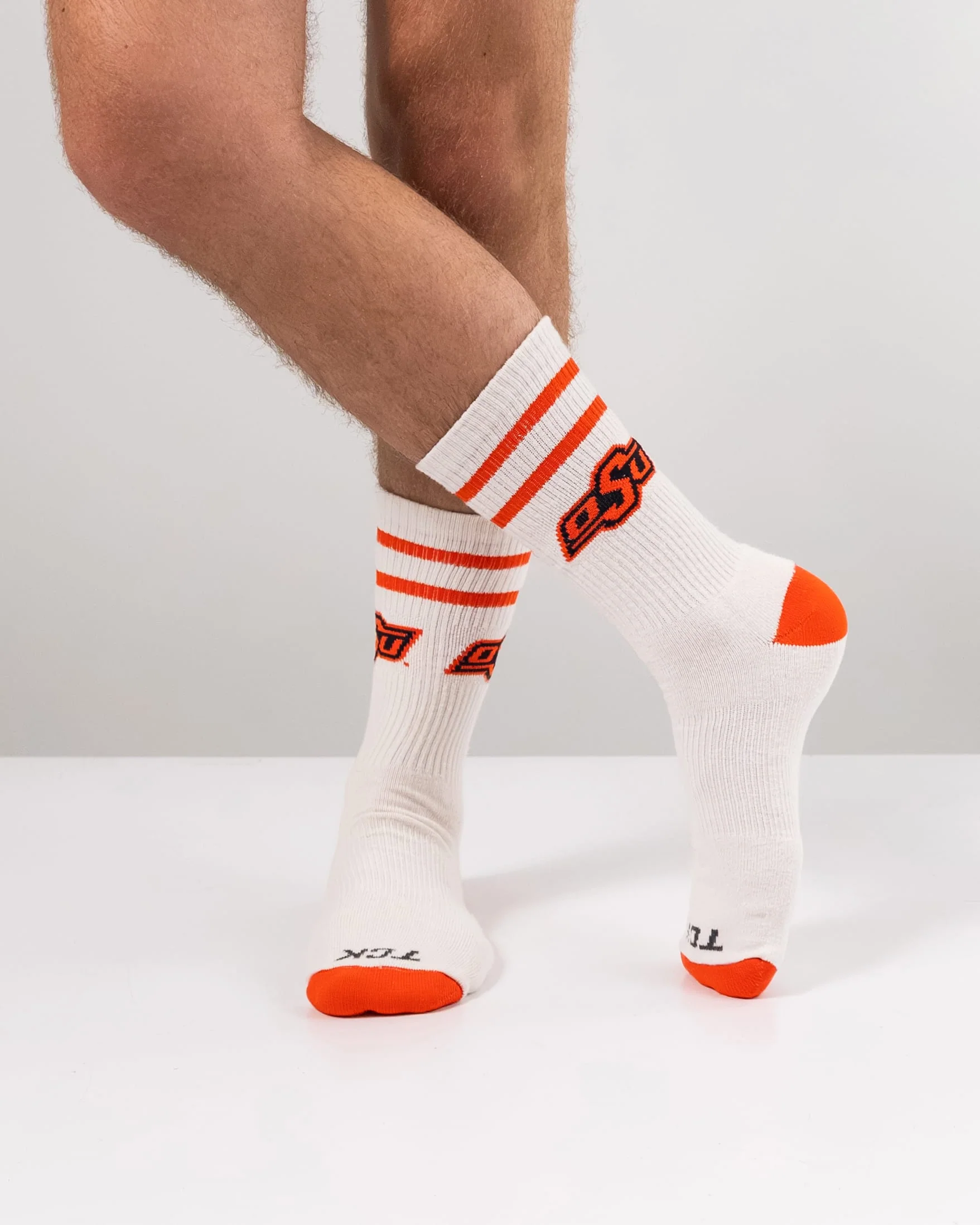 Vintage Oklahoma State Cowboys Socks NCAA Socks For Men and Womens Soft Cotton Sock - Image 3