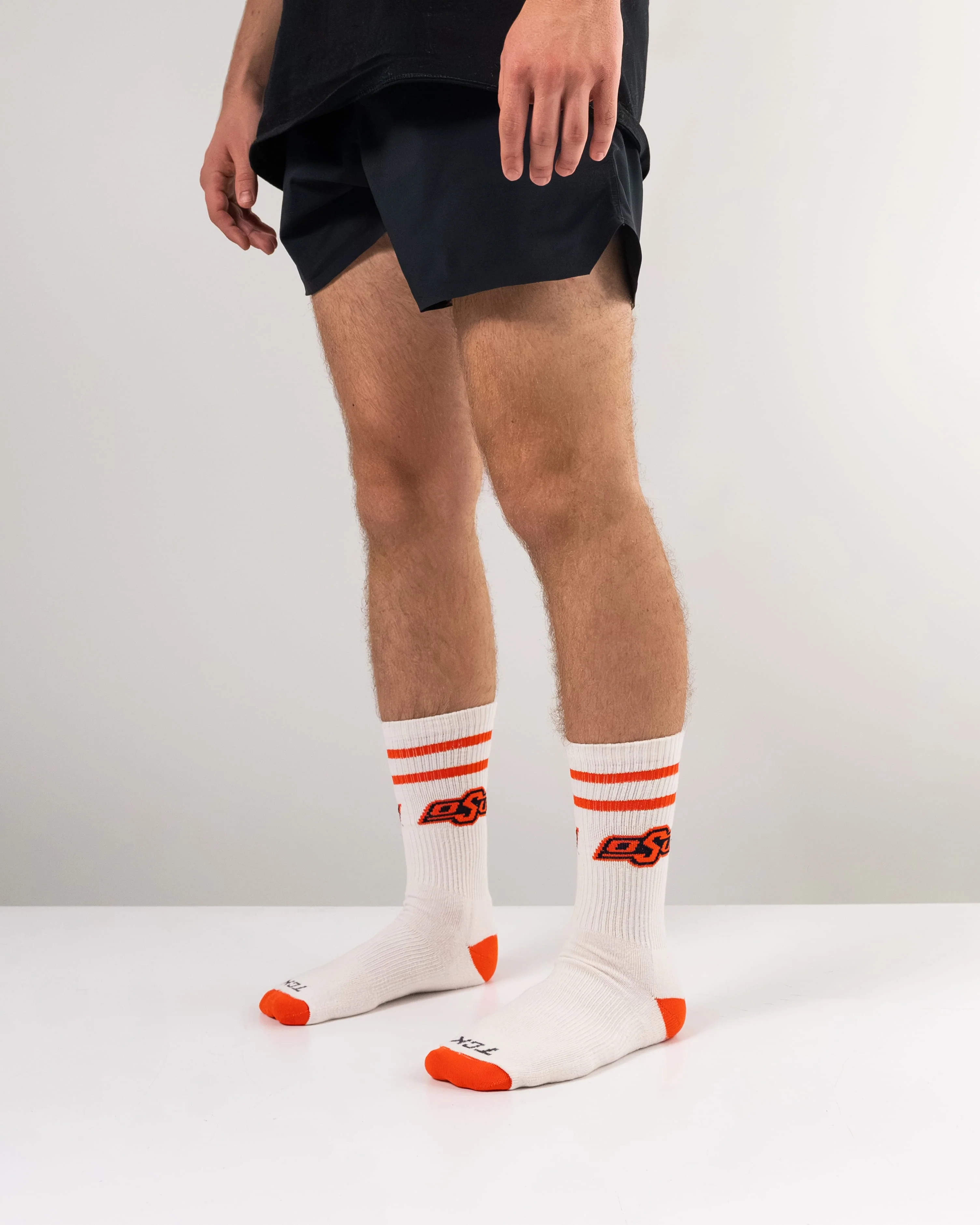 Vintage Oklahoma State Cowboys Socks NCAA Socks For Men and Womens Soft Cotton Sock - Image 5