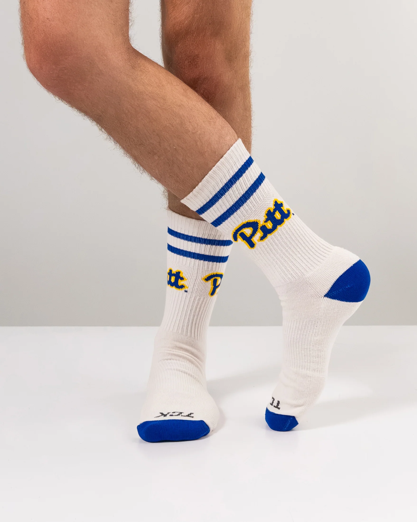 Vintage Pittsburgh Panthers Socks NCAA Socks For Men and Womens Soft Cotton Sock - Image 3