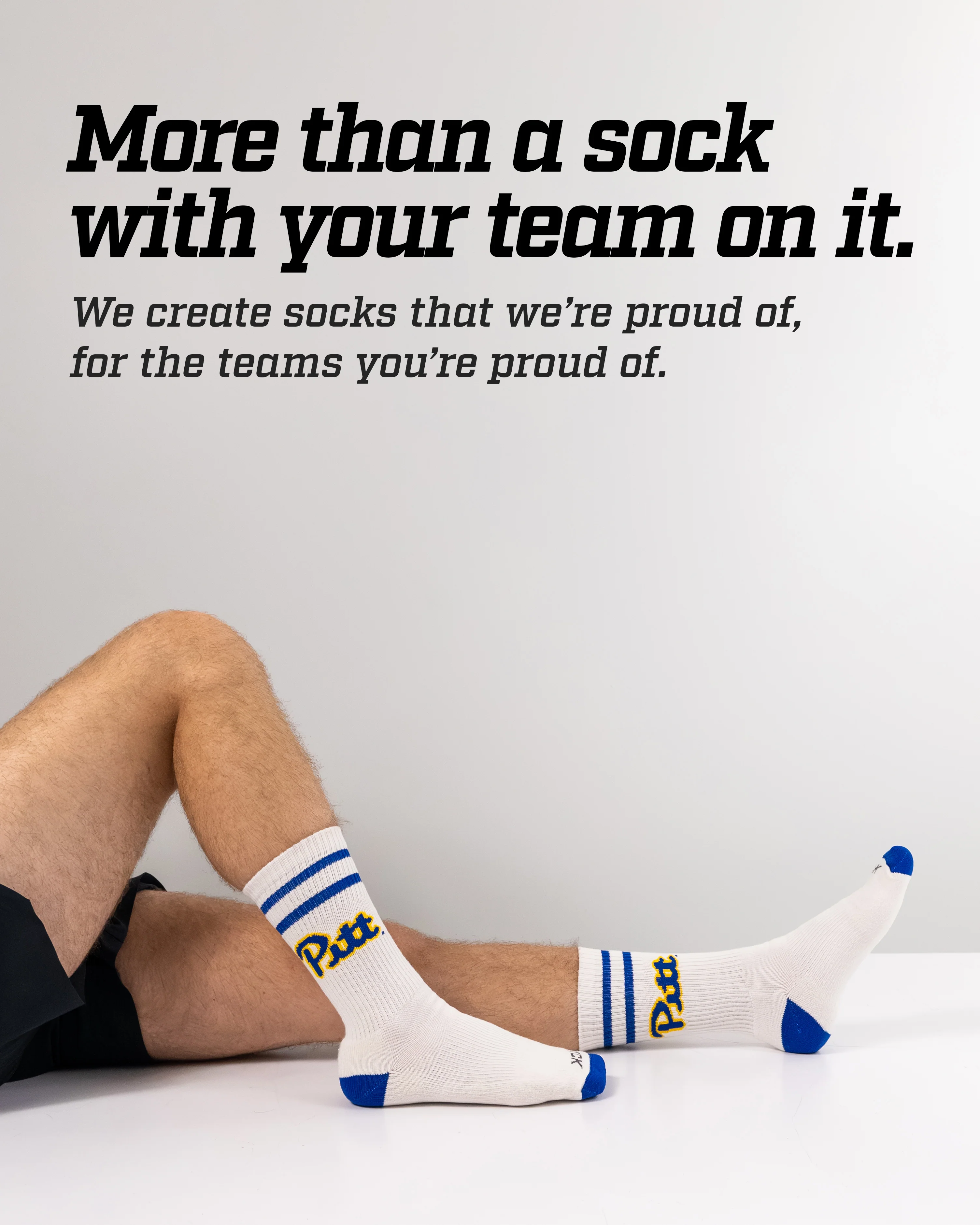 Vintage Pittsburgh Panthers Socks NCAA Socks For Men and Womens Soft Cotton Sock - Image 4