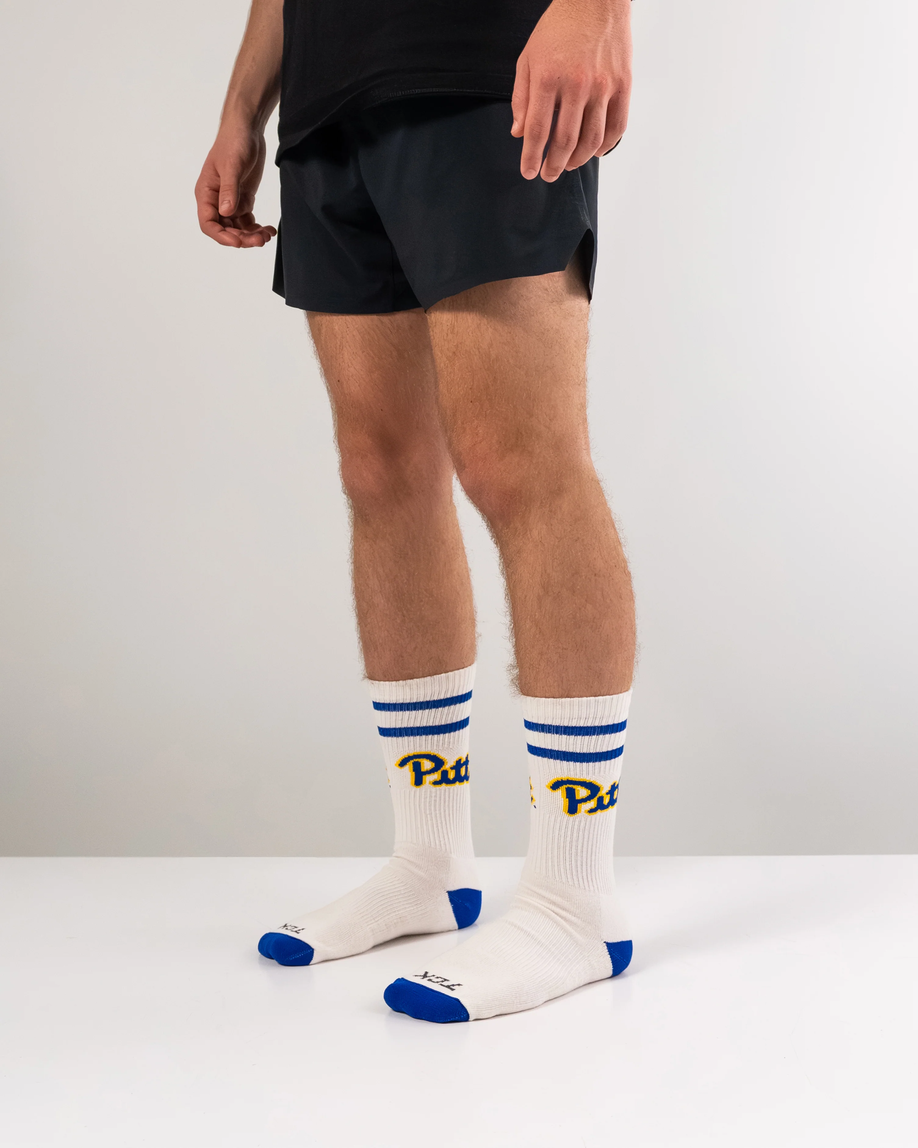 Vintage Pittsburgh Panthers Socks NCAA Socks For Men and Womens Soft Cotton Sock - Image 5