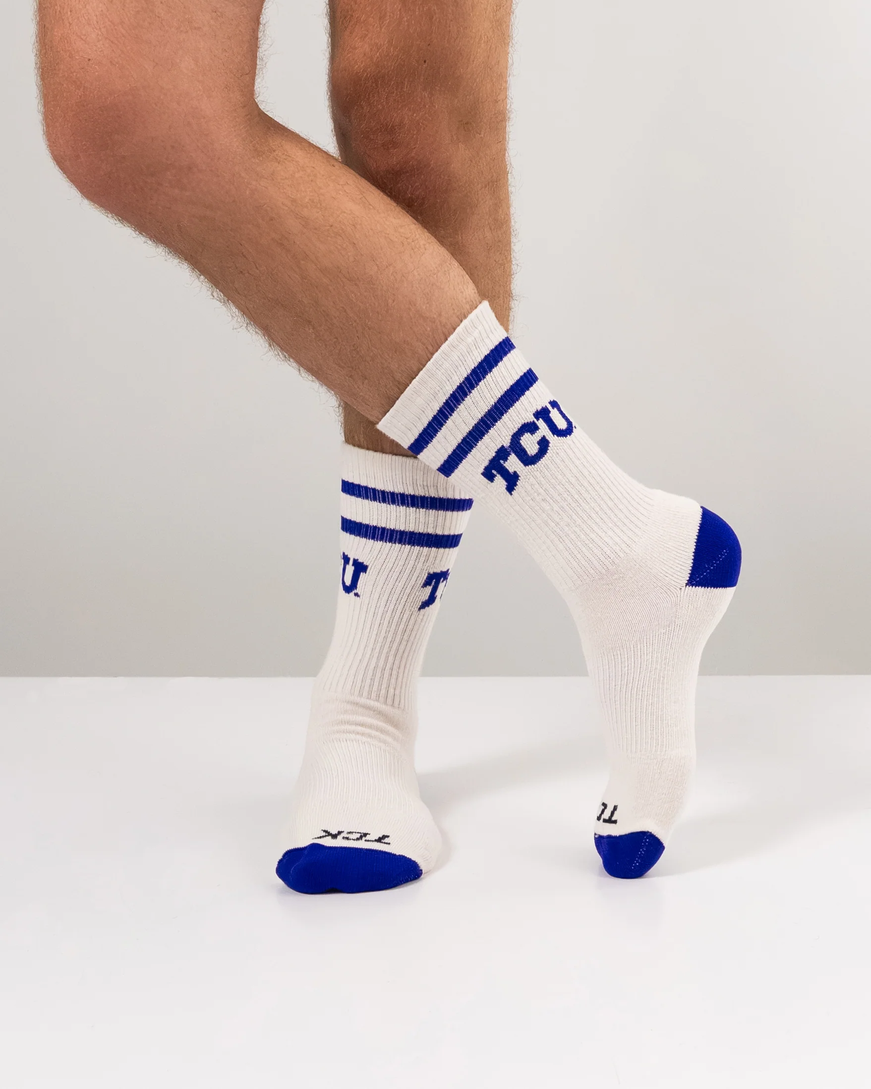 Vintage TCU Horned Frogs Socks NCAA Socks For Men and Womens Soft Cotton Sock - Image 3
