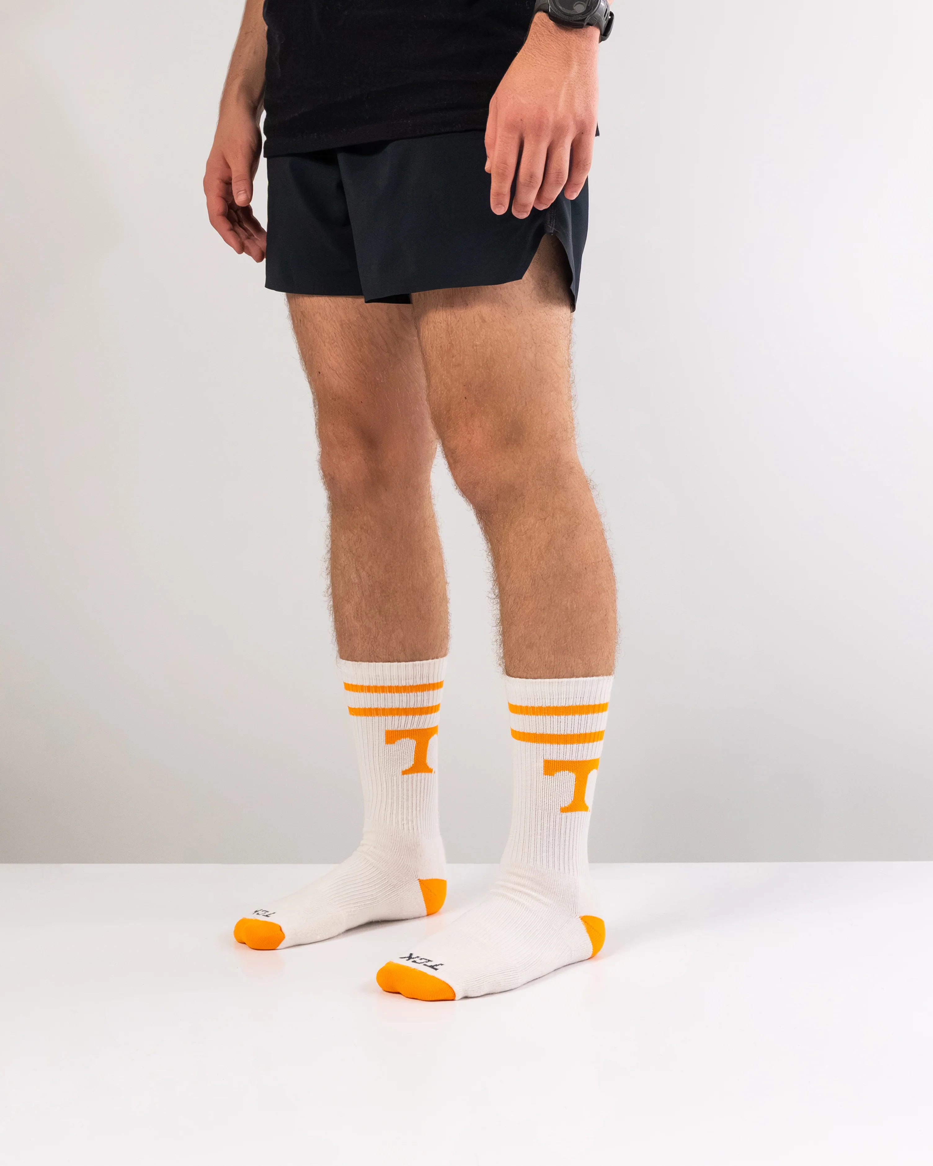 Vintage Tennessee Volunteers Socks NCAA Socks For Men and Womens Soft Cotton Sock - Image 5