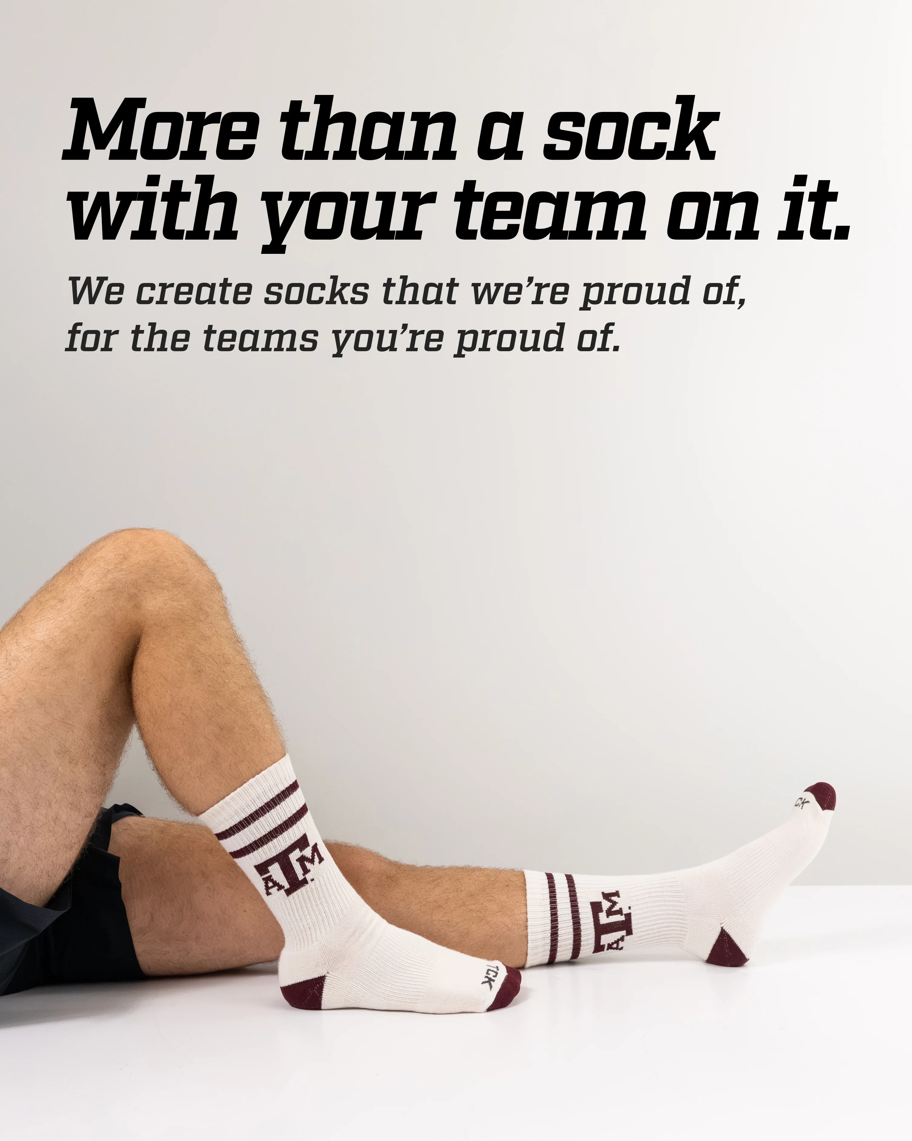 Vintage Texas A&M Aggies Socks NCAA Socks For Men and Womens Soft Cotton Sock - Image 4