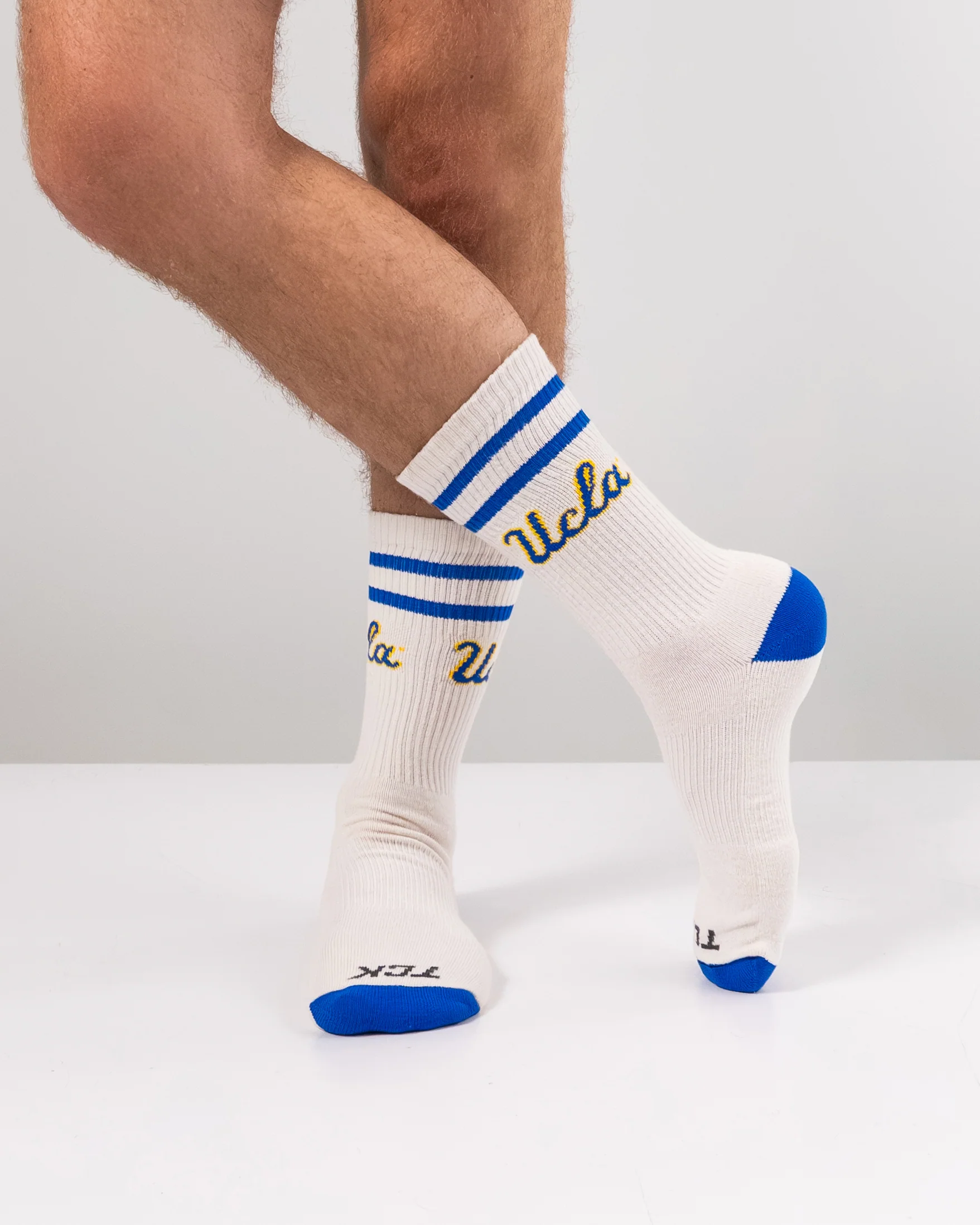 Vintage UCLA Bruins Socks NCAA Socks For Men and Womens Soft Cotton Sock - Image 3