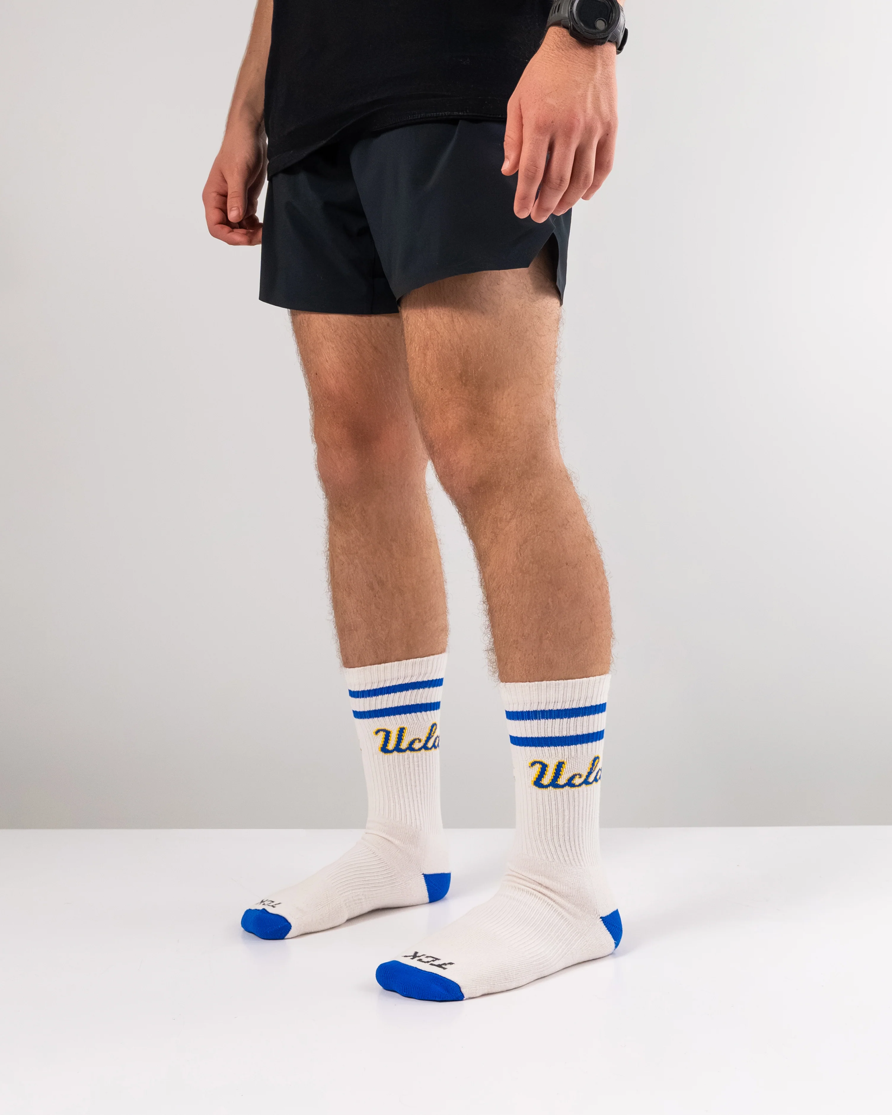 Vintage UCLA Bruins Socks NCAA Socks For Men and Womens Soft Cotton Sock - Image 4