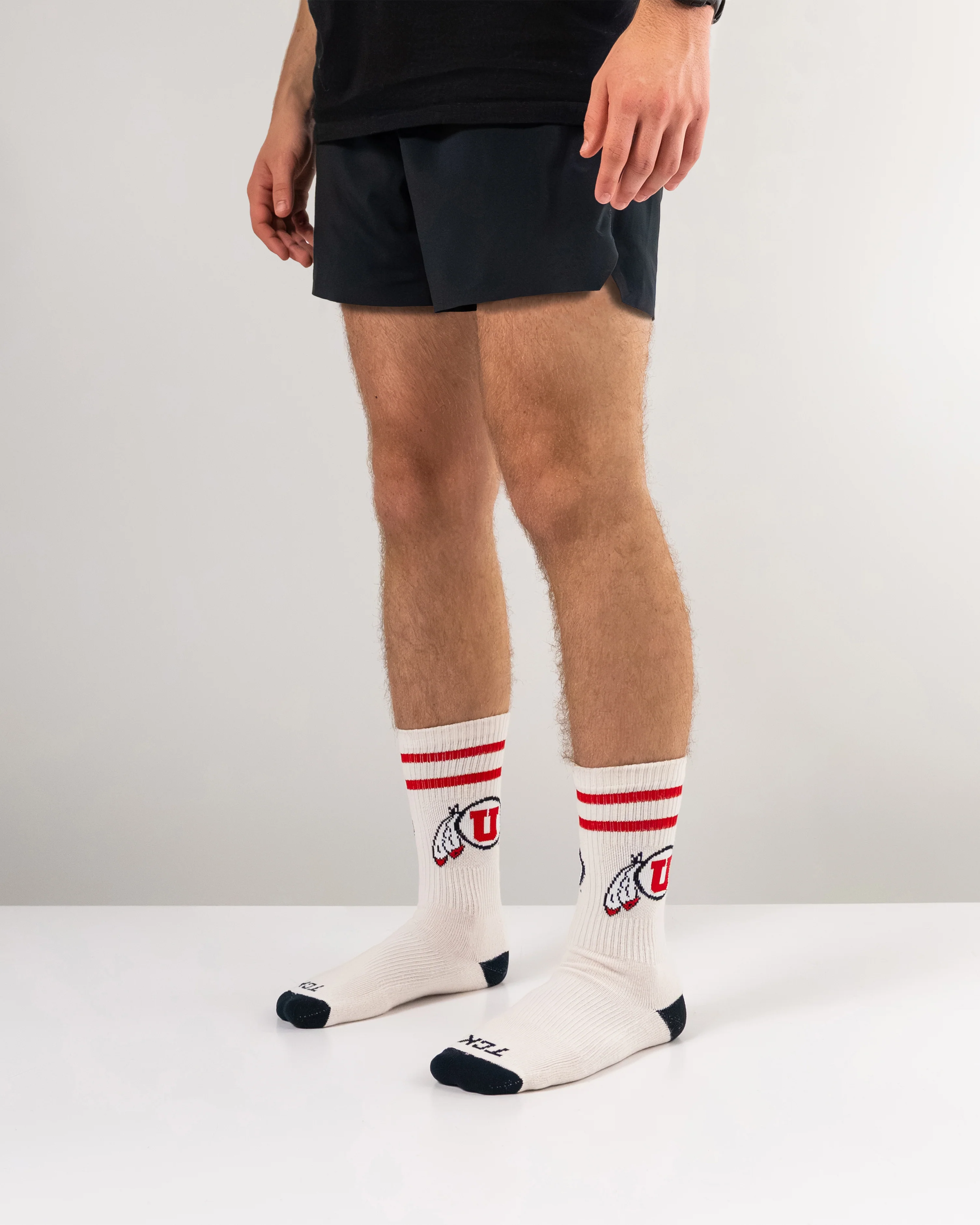 Vintage Utah Utes Socks NCAA Socks For Men and Womens Soft Cotton Sock - Image 5