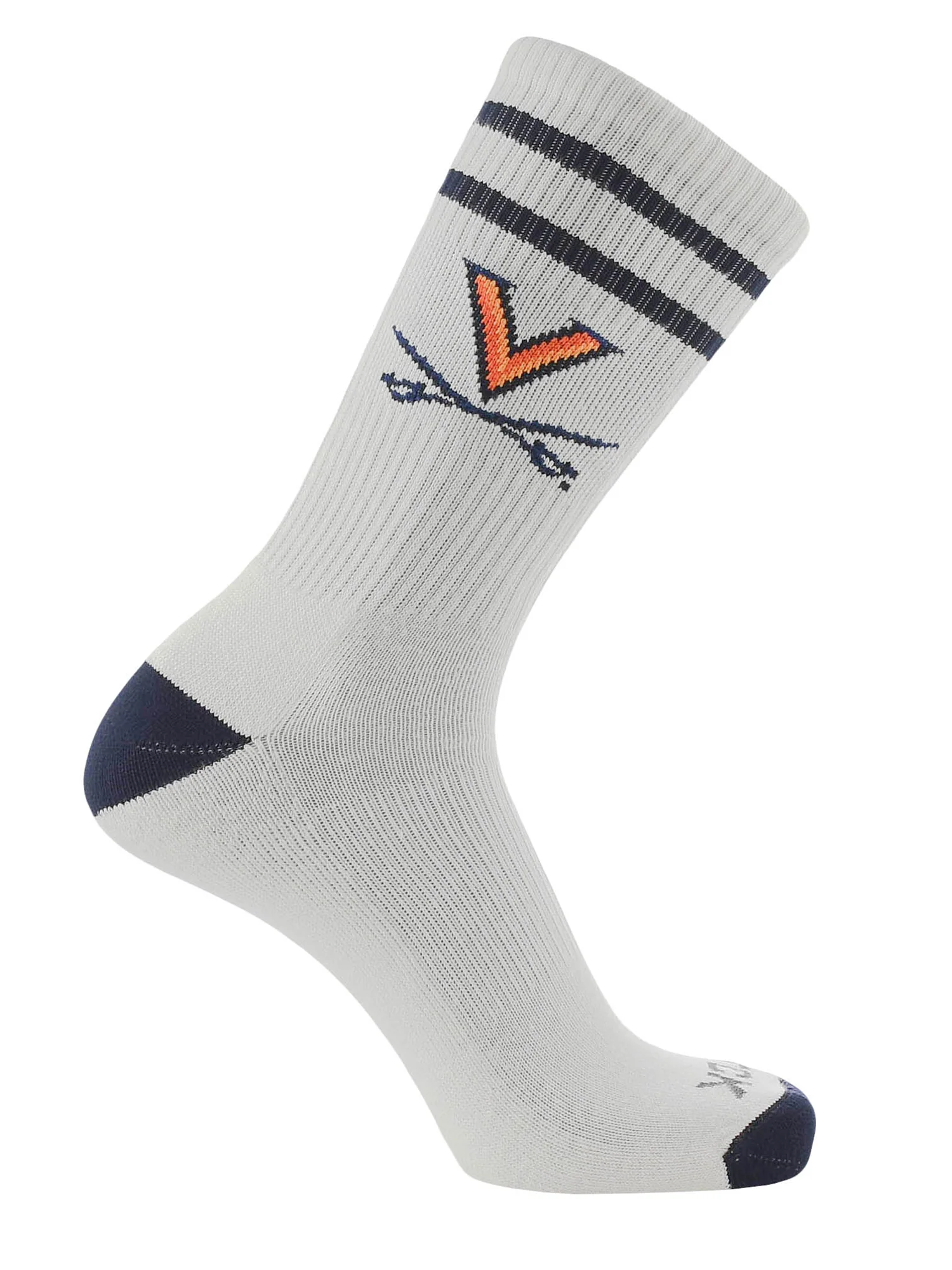 Vintage Virginia Cavaliers Socks NCAA Socks For Men and Womens Soft Cotton Sock