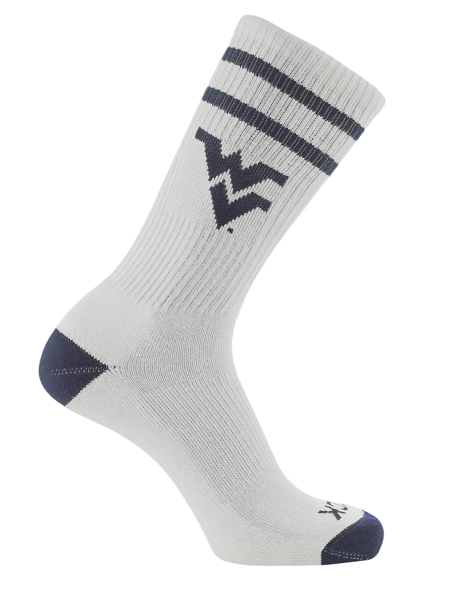 Vintage West Virginia Mountaineers Socks NCAA Socks For Men and Womens Soft Cotton Sock