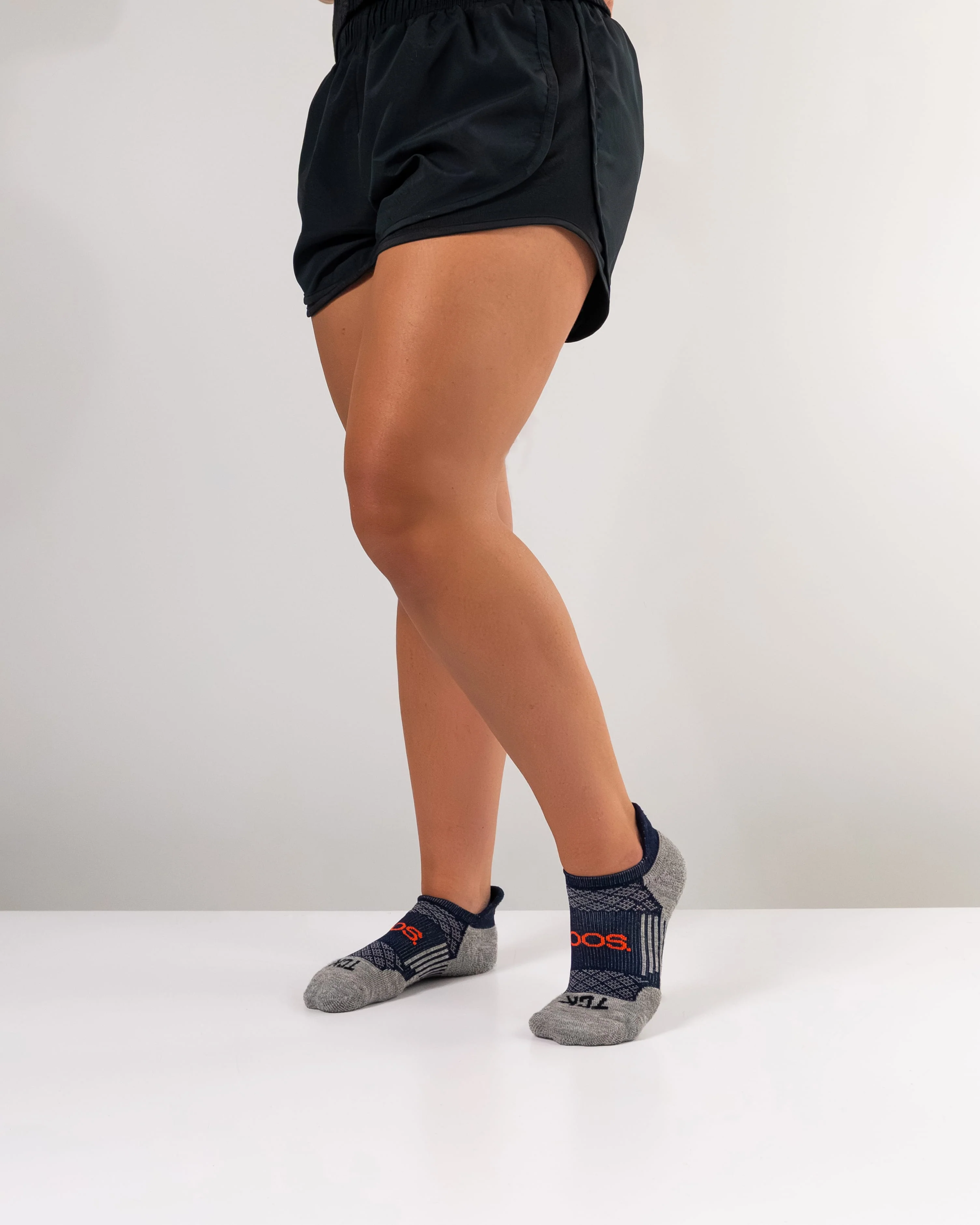 Virginia Cavaliers No Show Tour Socks - Image 5