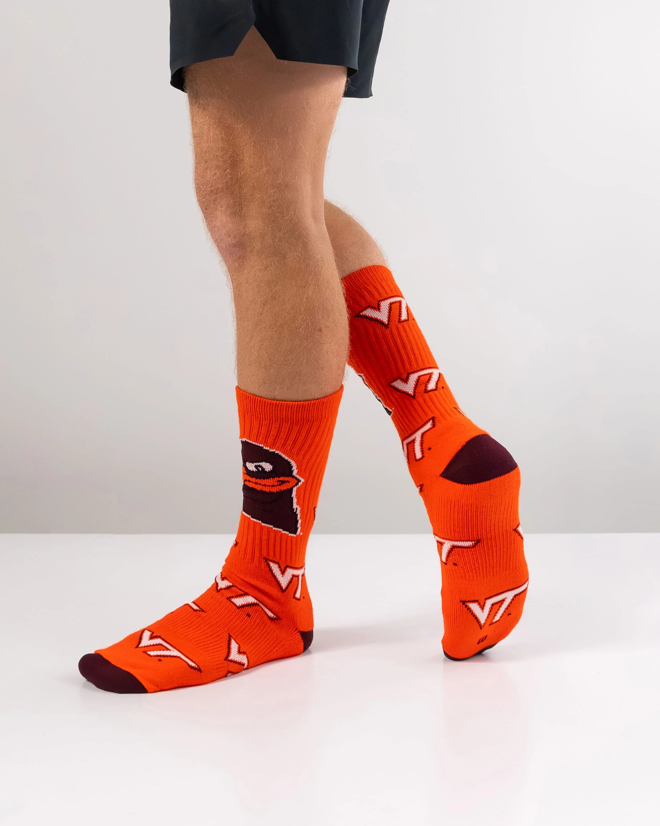 Virginia Tech Hokies Mayhem Crew Socks - Image 5