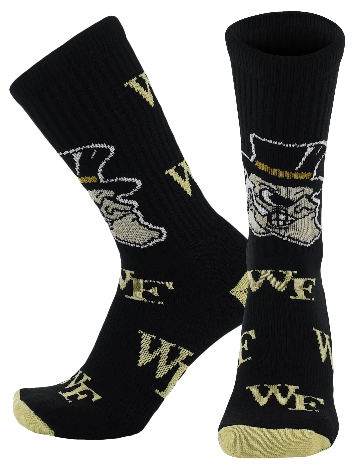 Wake Forest Demon Deacons Mayhem Crew Socks