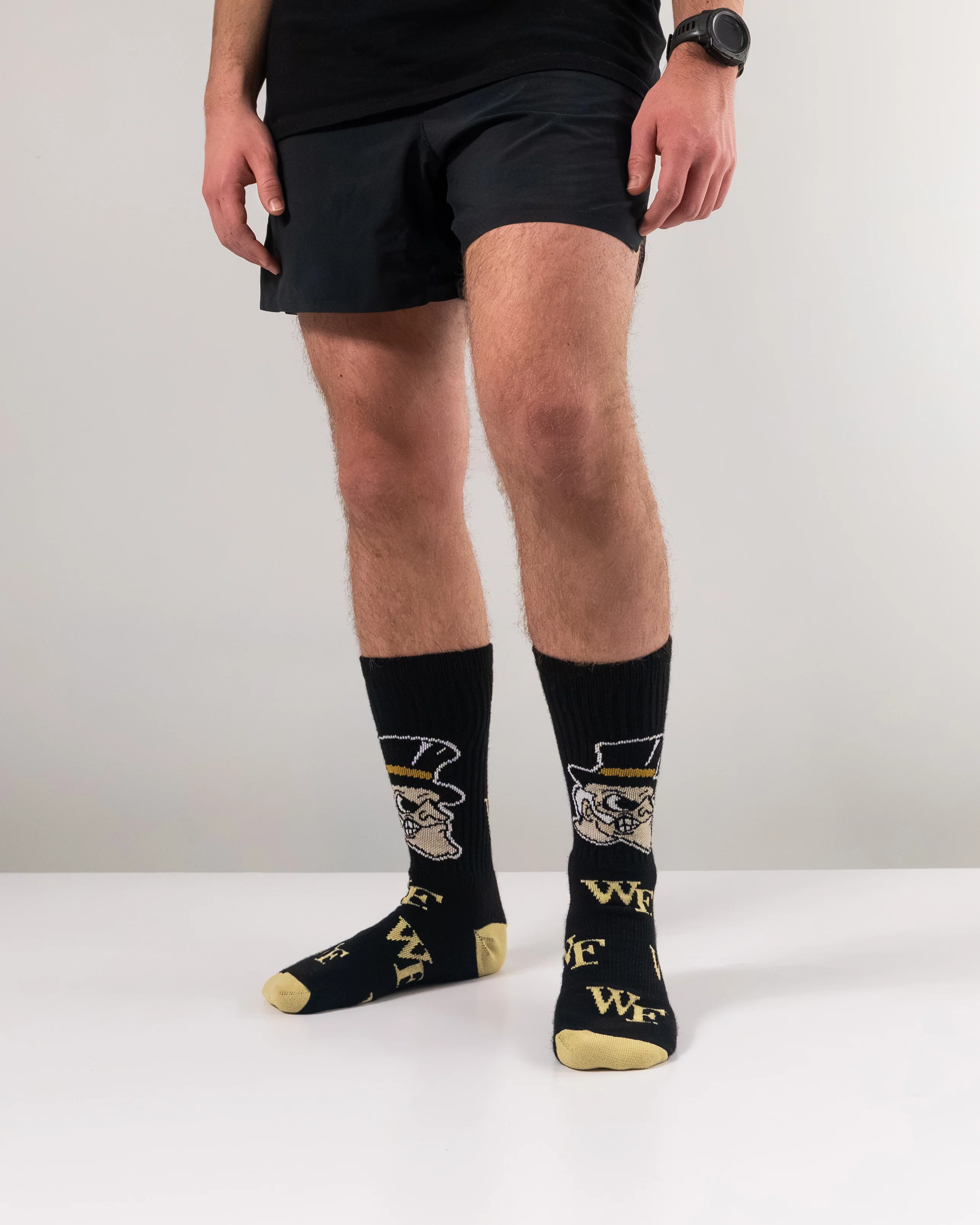 Wake Forest Demon Deacons Mayhem Crew Socks - Image 4