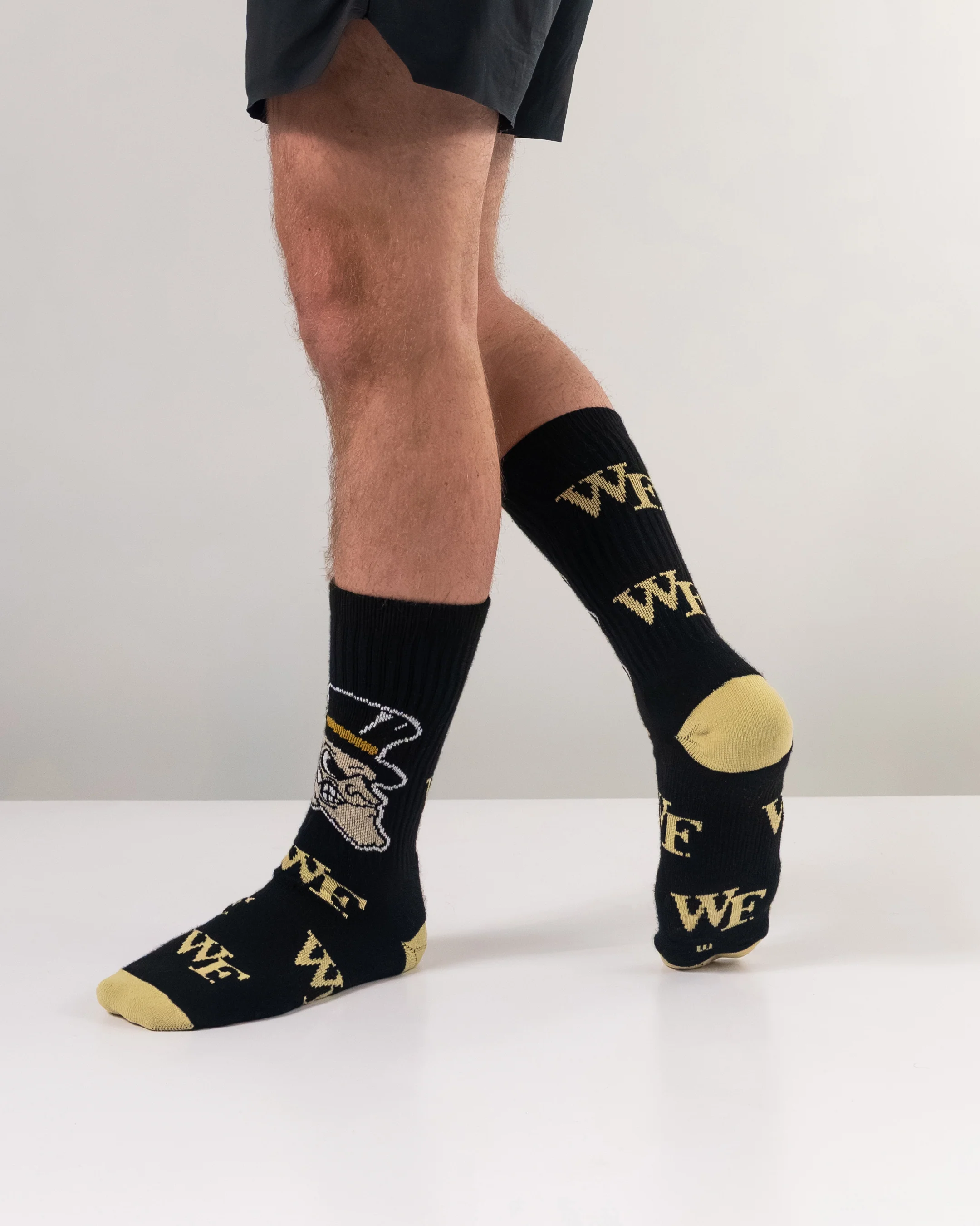 Wake Forest Demon Deacons Mayhem Crew Socks - Image 5