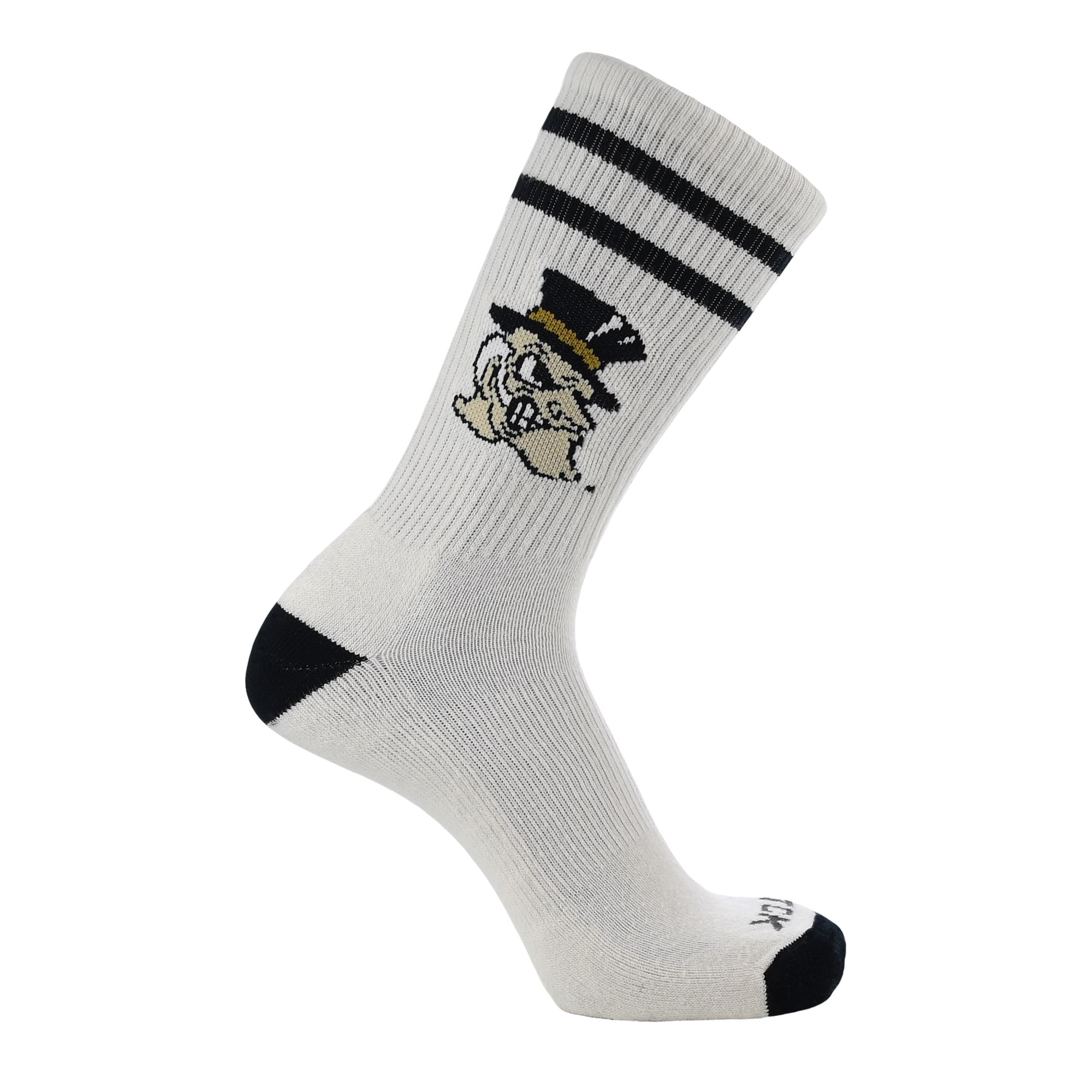 Wake Forest Demon Deacons Socks NCAA Socks For Men and Womens Soft Cotton Sock